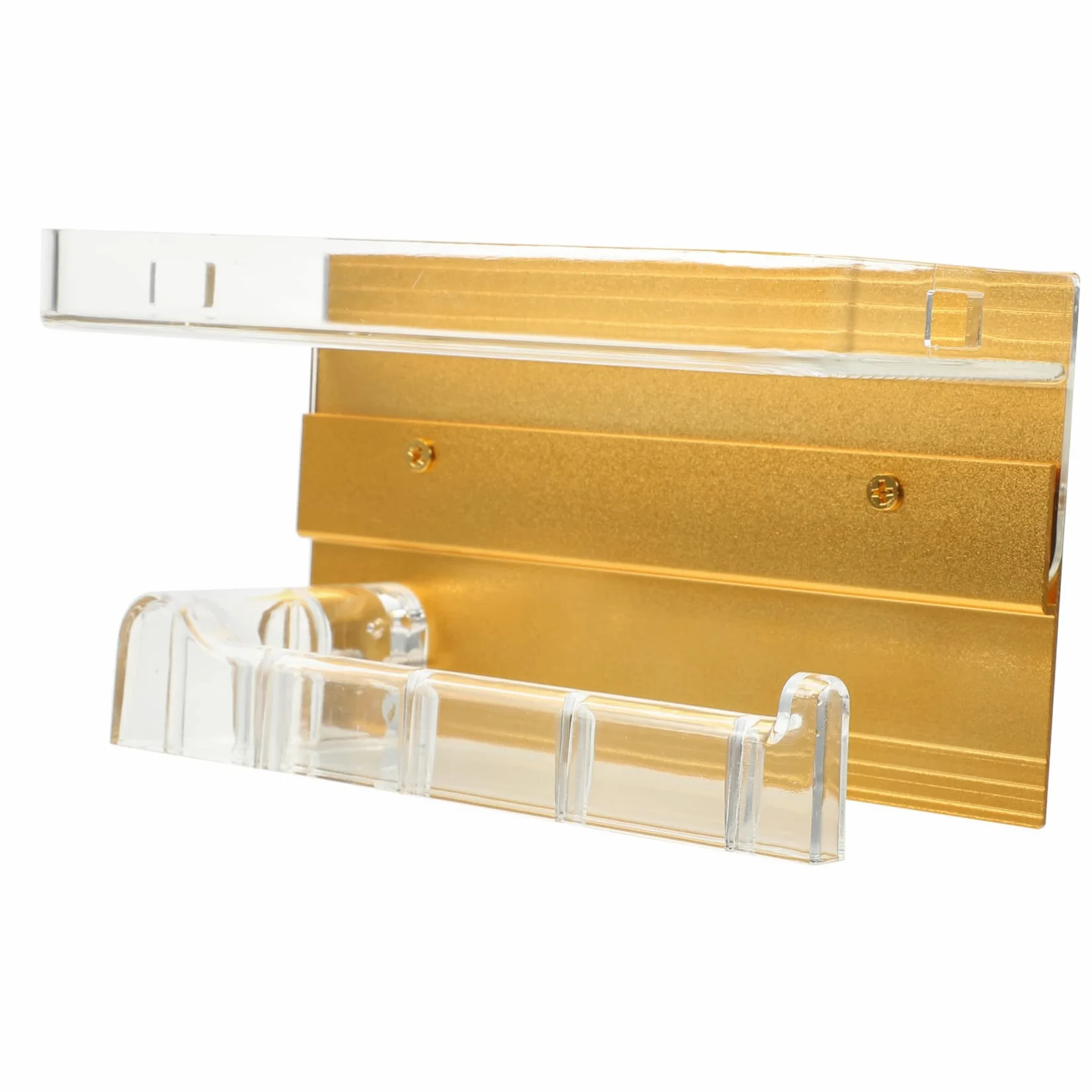 CMBSSTFC 2 Set Portarotolo Acrilico Scaffale Nero Portarotolo Nero Portarotolo Nero Portasciugamani Portarotolo Portarotolo Piccolo Portasciugamani Portarotolo Carta Igienica Mensola per Telefono a