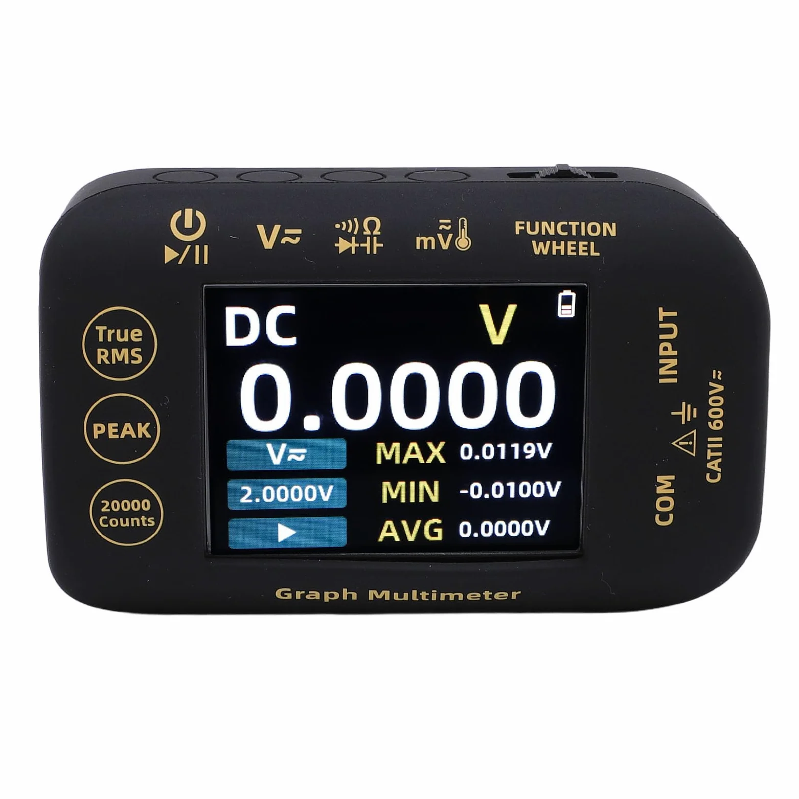 Aramox Multimetro Digitale Fotovoltaico, S450, Tester Grafico con Schermo TFT, Misurazioni Versatili per Elettricisti e Uso Automobilistico