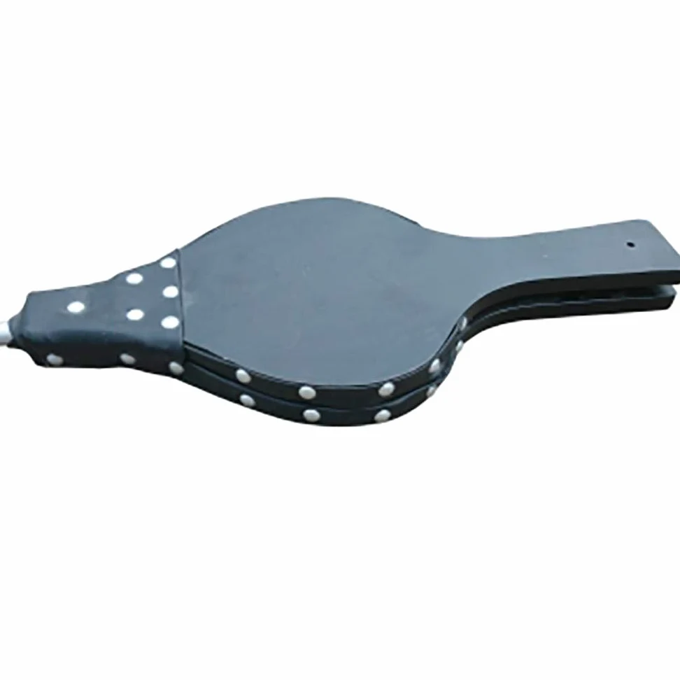 Soffietto camino 49 x 18 cm pelle scuro vh106944
