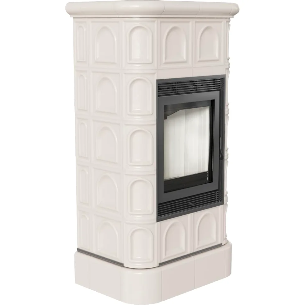 KRATKI Inserto per camino in acciaio a legna BLANKA 8 kW Ø160 A Ecodesign | Acciaio nero, efficienza 78%, classe A. Ecodesign, BImSchV 2.; combustione efficiente; basse emissioni; calore uniforme