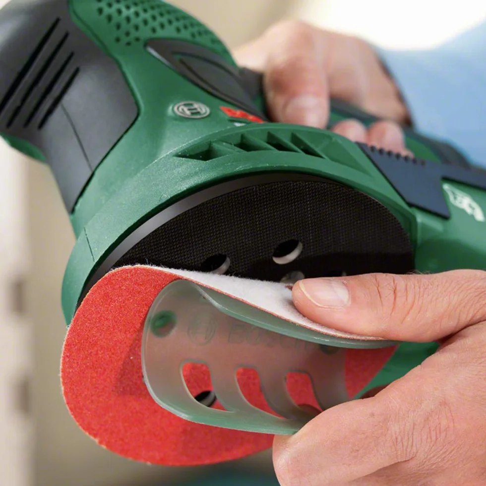 Bosch Home and Garden 06033A3000 Bosch Levigatrice Rotoorbitale Universal PEX 300 AE, 270 W, Verde