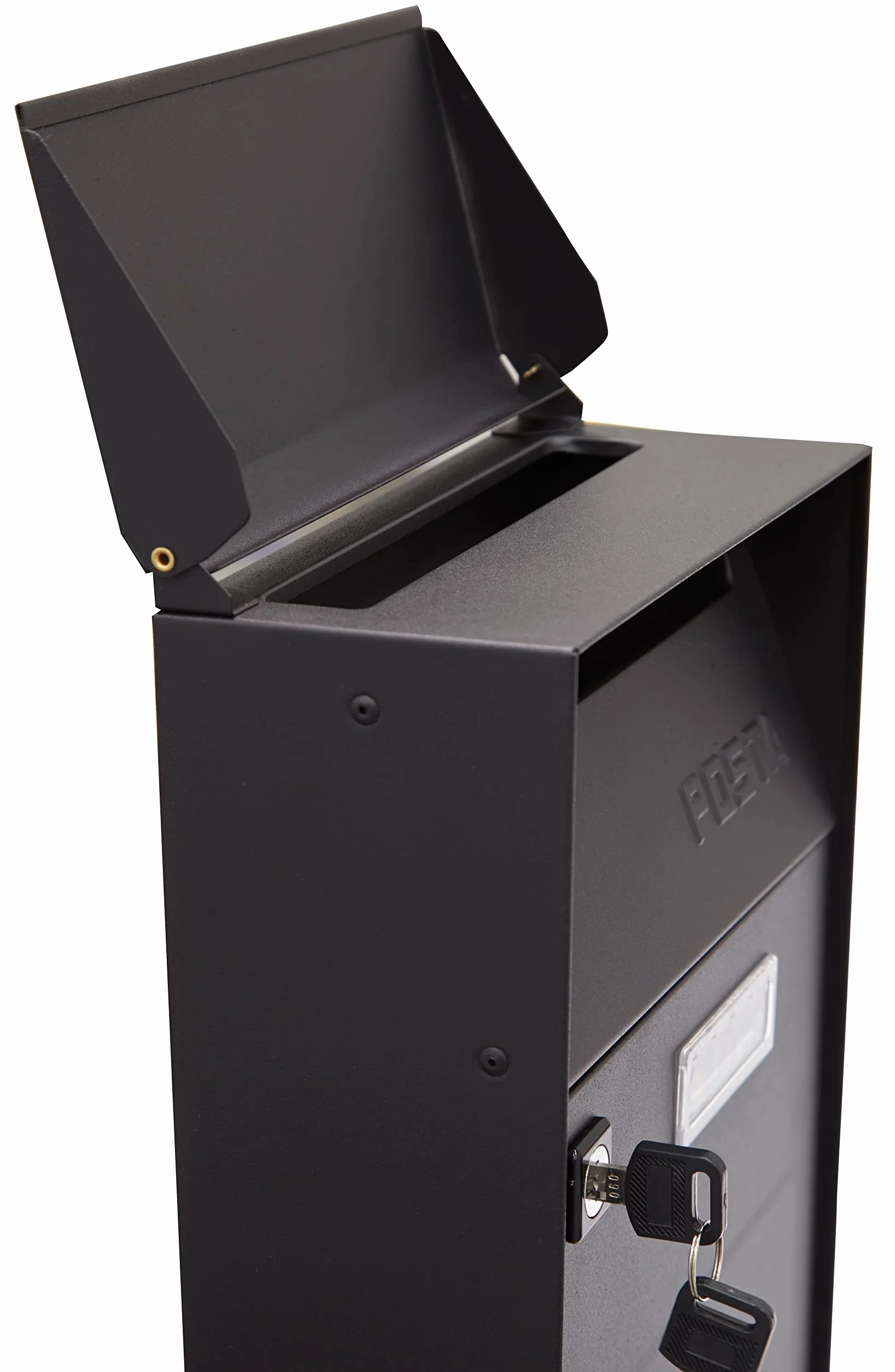 ARREGUI Up D-2006/N Cassetta Postale Individuale in Acciaio, Parete, S (DIN A5), Finestra, Nero