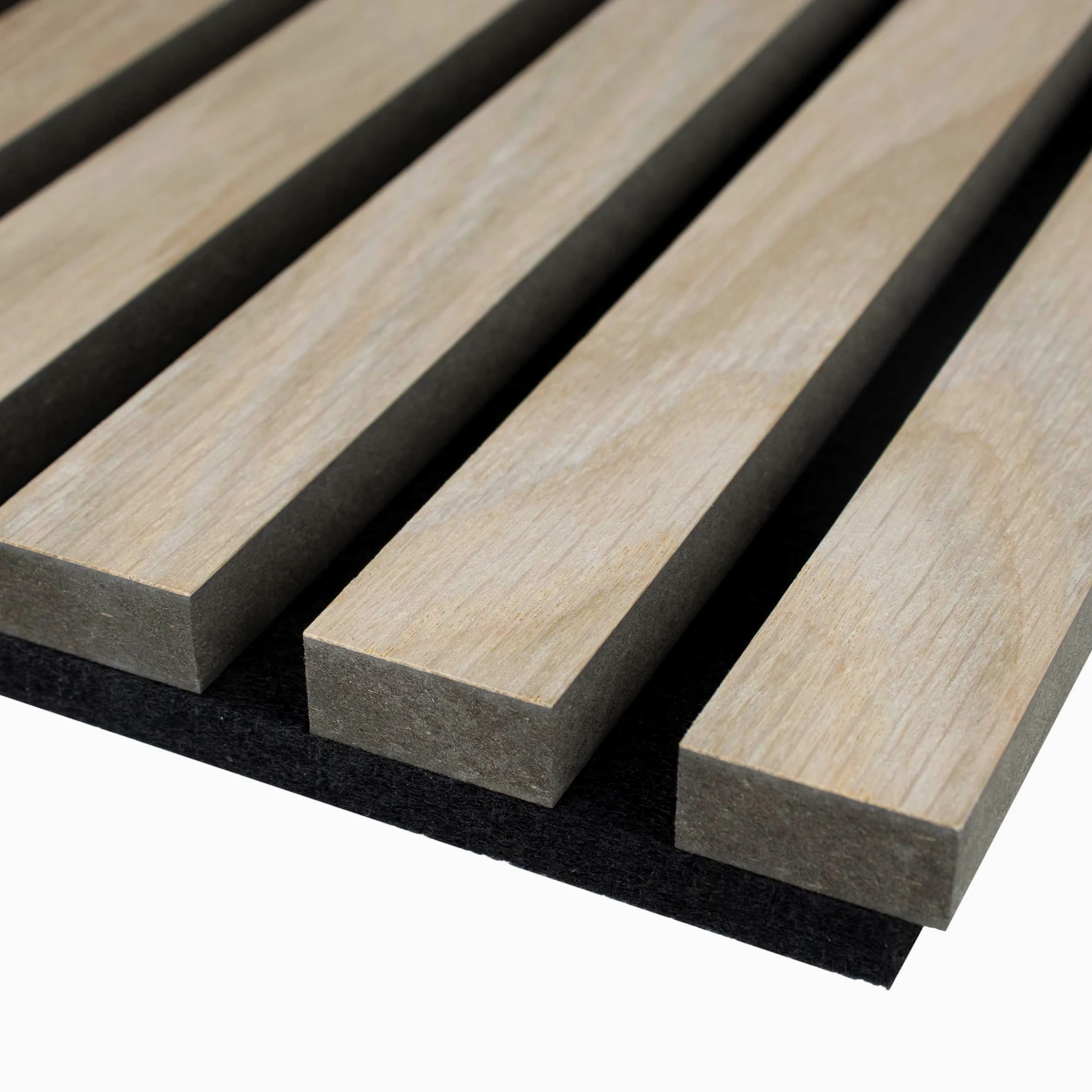 PROVISTON Pannelli acustici in legno 3D da parete in rovere naturale, 120 x 60 cm, 18 mm, pannelli in legno MDF su feltro fonoassorbente, decorazione da parete per soggiorno, camera da letto, cucina