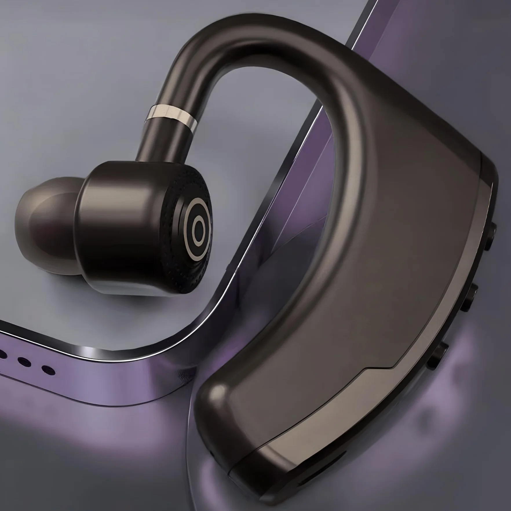Retoo Auricolare Bluetooth con microfono, auricolare wireless Bluetooth 4.1 vivavoce in orecchio compatibile con OS, Android, ultra leggero in-ear auricolare wireless