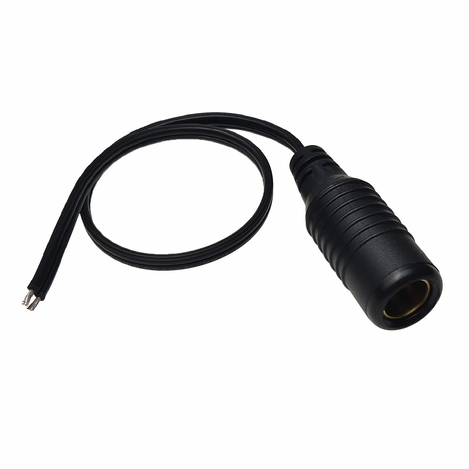 Connettori femmina DIN Filo 18AWG Cavo Adattatore Per Moto Presa di Alimentazione Adattatore Presa di Alimentazione Cavo di Saldatura Flessibile