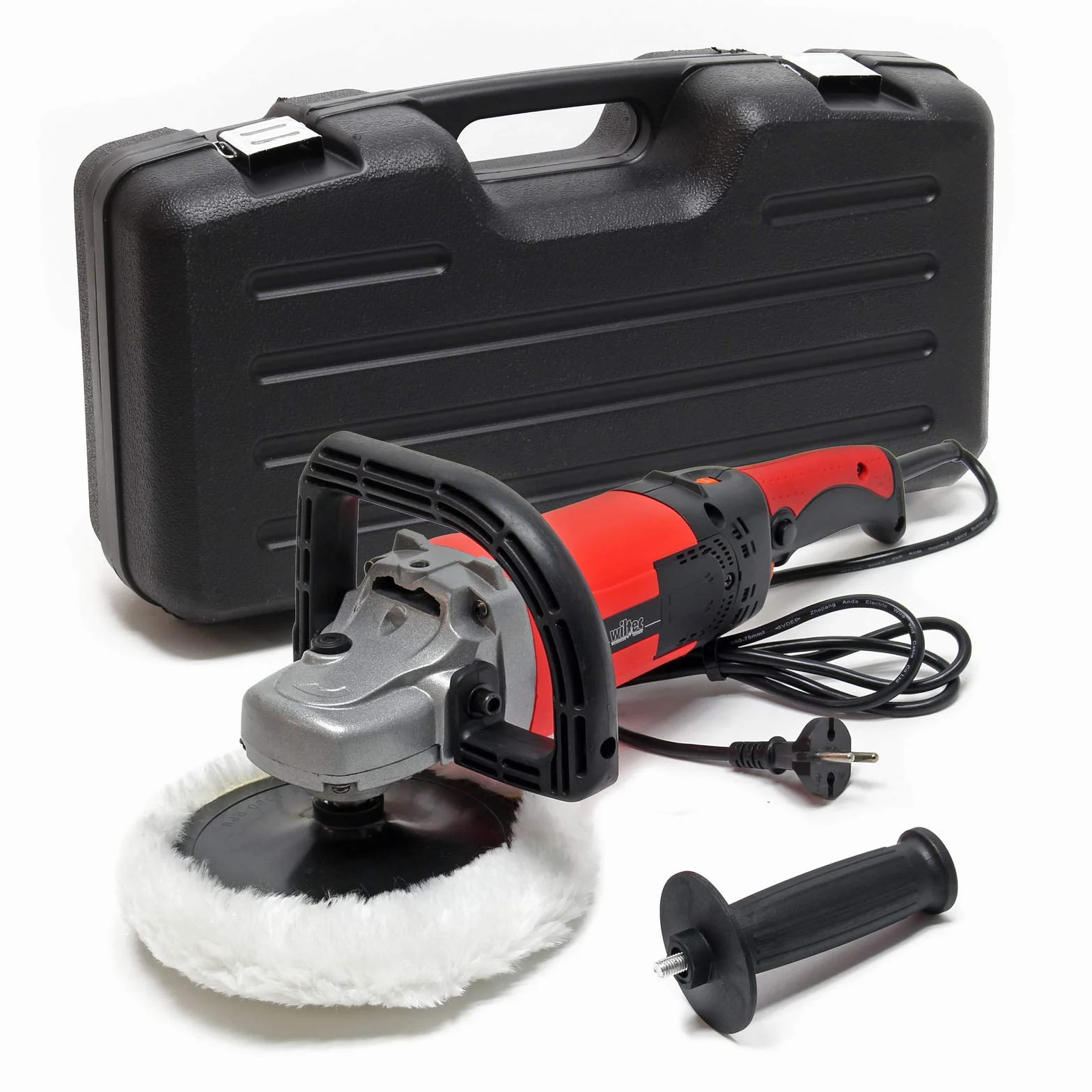 Lucidatrice Smerigliatrice 1500W 3000 giri/min 6 livelli Levigatrice a disco