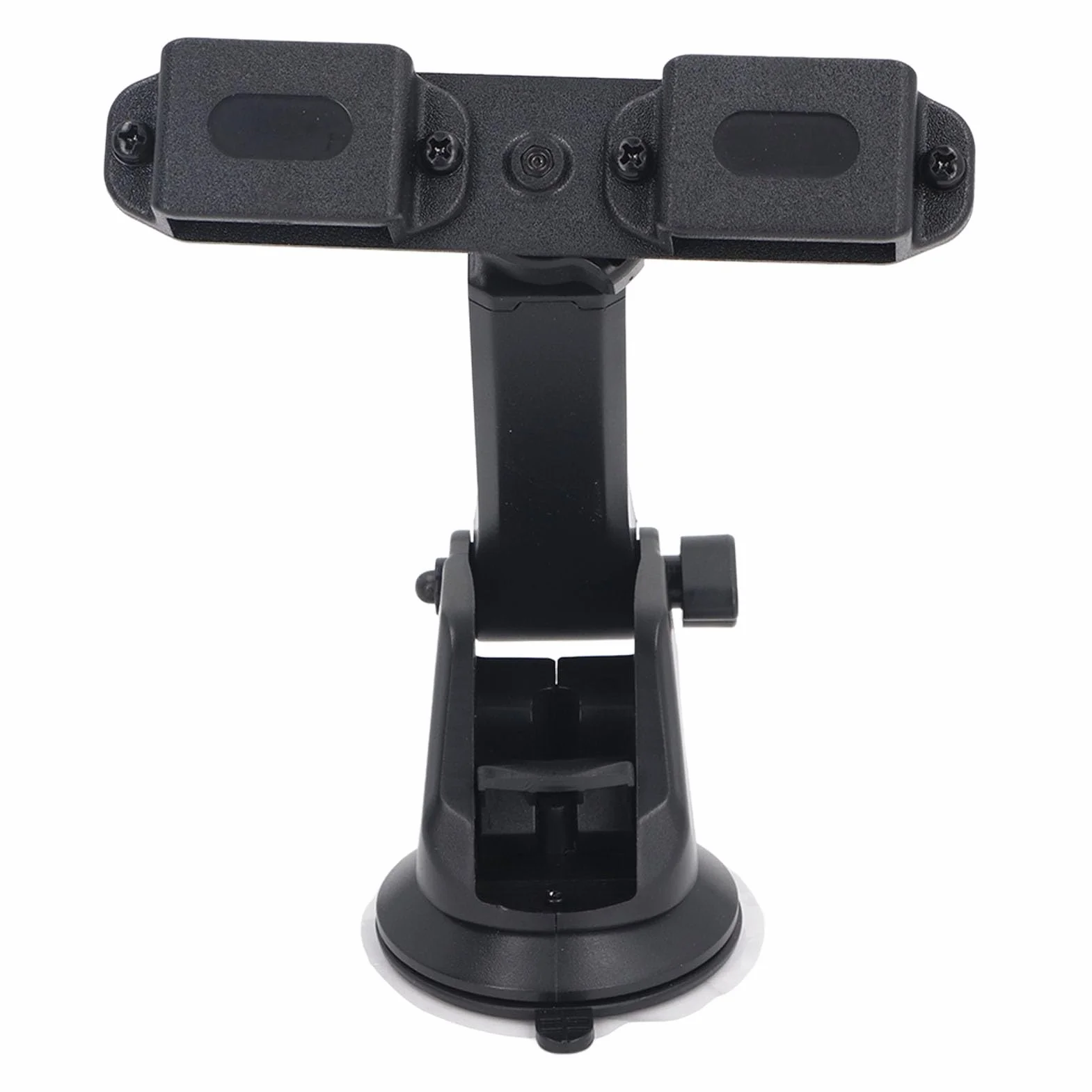Staffa Adattatore Radio Bidirezionale, Supporto per Walkie-talkie da Cruscotto, Supporto per Microfono Radio Bidirezionale Ventosa Supporto per Parabrezza Auto Staffa Radio per