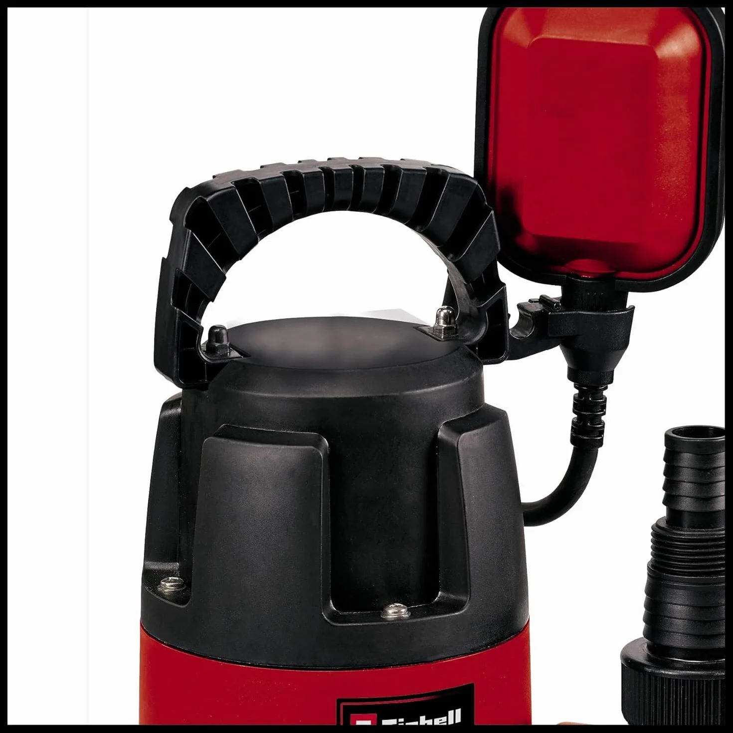 Einhell GC-SP 3580 LL Pompa immersione acque chiare fondo piatto (350 W, portata max 8000 L/h, prevalenza 7.5 m, immersione max 7m, aspirazione fino a 1 mm)