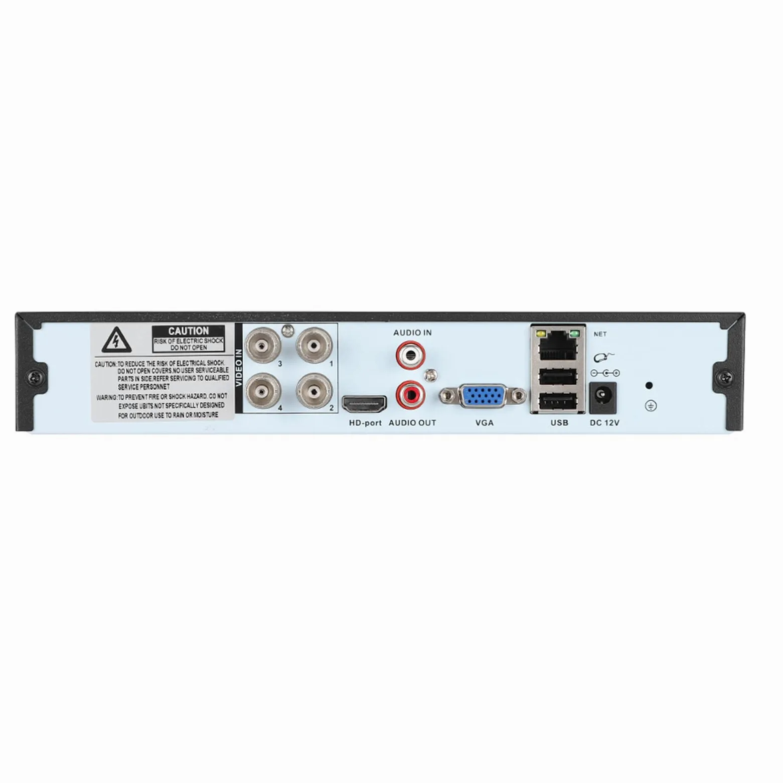 Videoregistratore di rete, AHD TVI CVI CVBS Registratori IP NVR Registratore su disco rigido di sorveglianza con rilevamento del movimento, Visualizzazione remota per telecamera di sicurezza(EU)