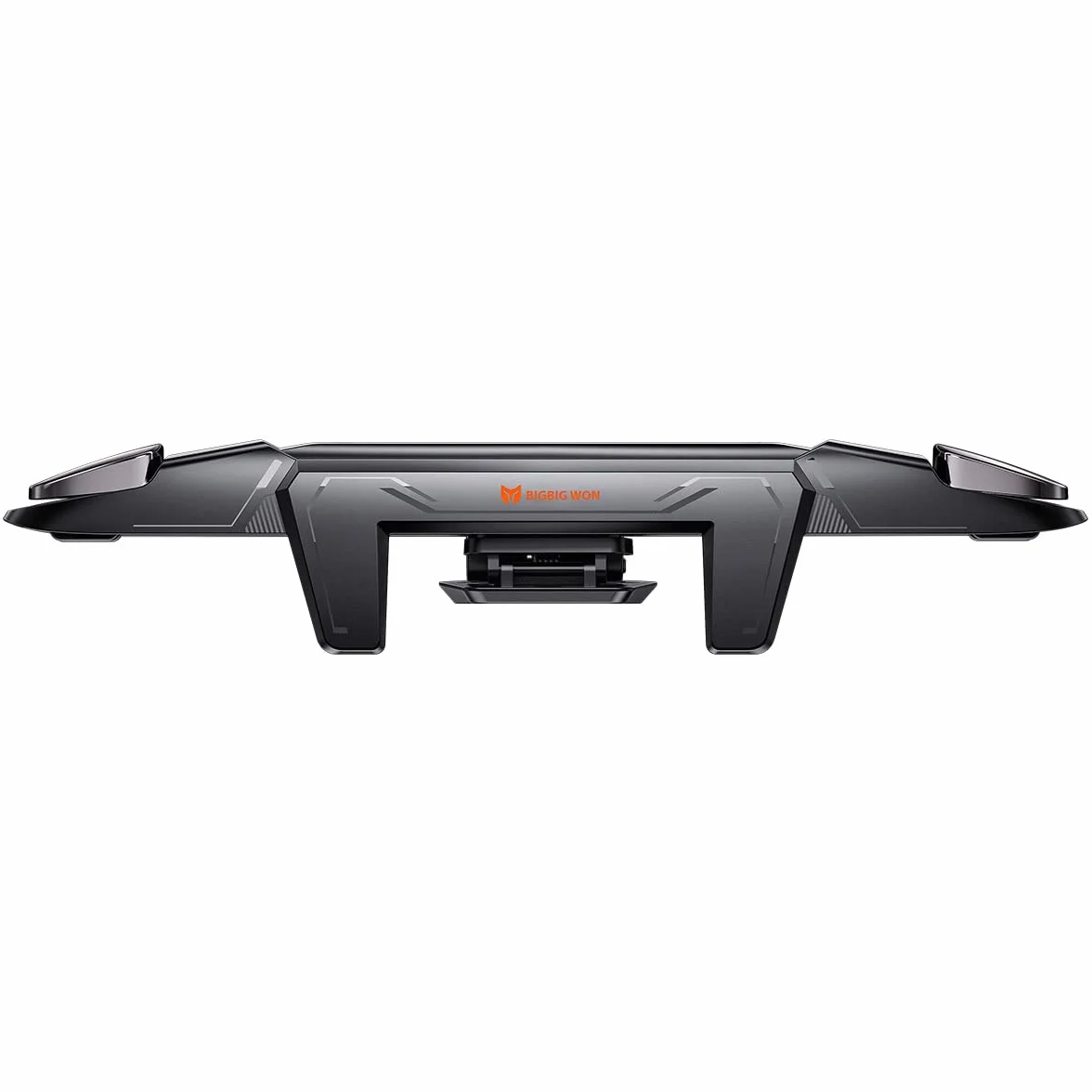 BIGBIG WON Trigger di Gioco, Controller di Gioco Bobile per PUBG/Fornite/Call of Duty Trigger Mobili Integrati Pulsante di Mira Shooter Joystick per iPhone e Android Trigger di Gioco Mobile Nero
