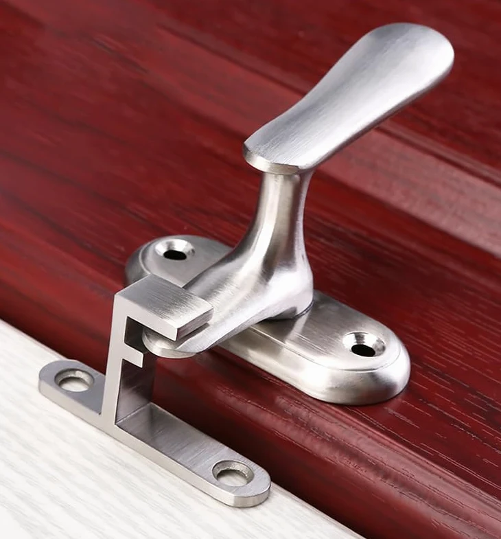 MRKU Maniglie per finestre, Serrature per Porte e finestre in Acciaio Inox, chiavistelli di Sicurezza scorrevoli, Accessori di ferramenta.