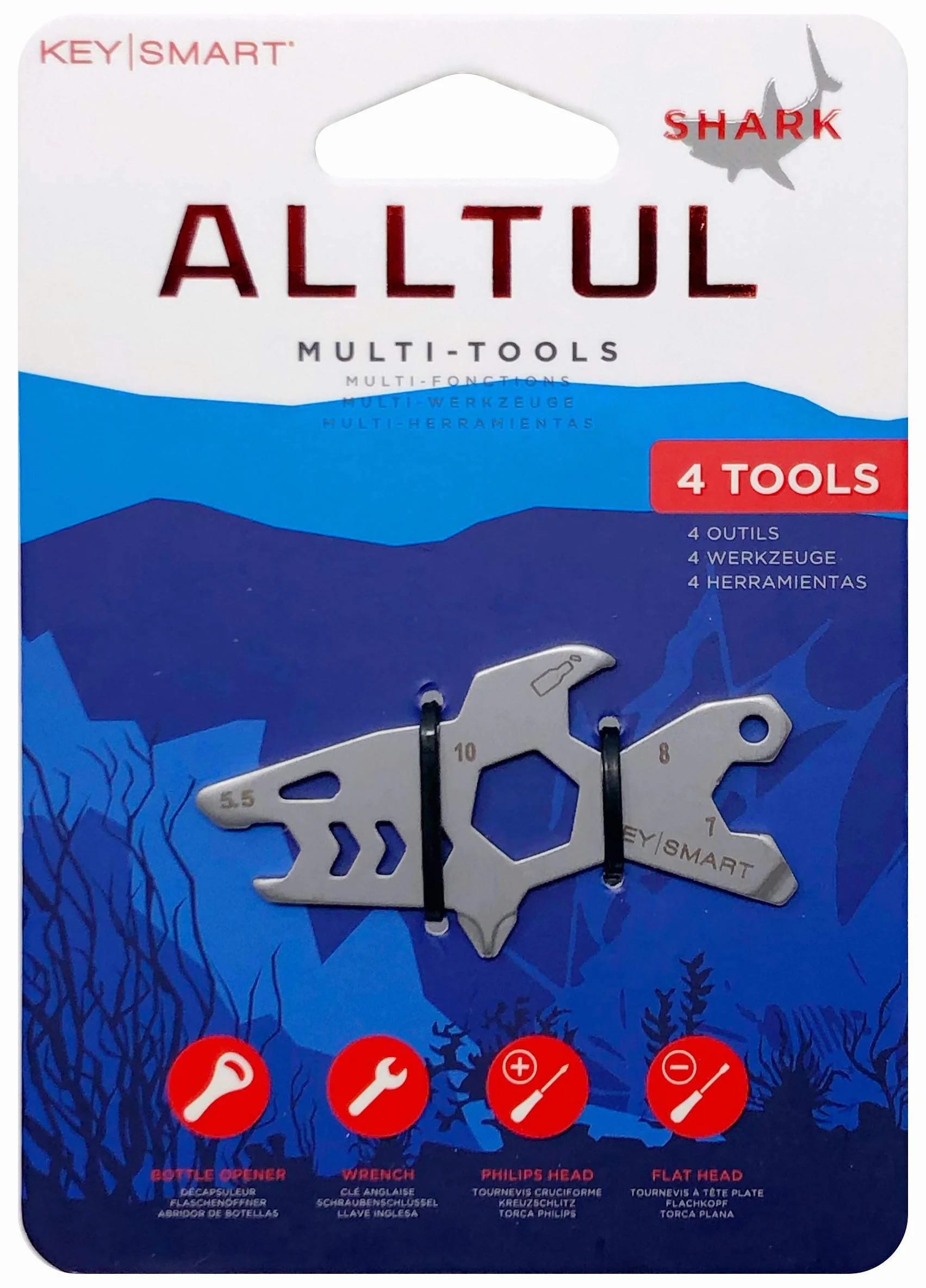 KeySmart AllTul Shark Strumento multifunzione