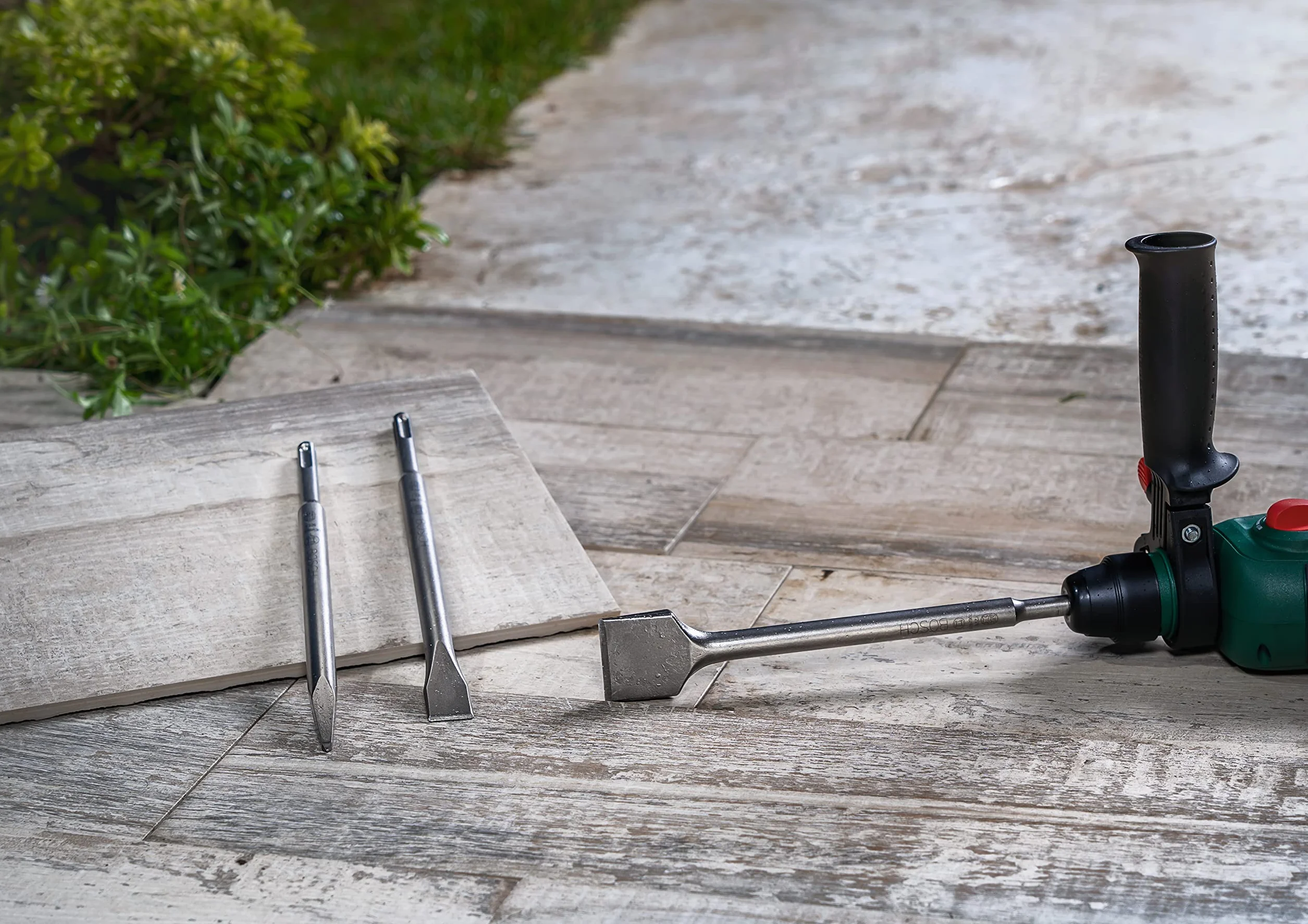 Bosch Set di Scalpelli SDS Plus 3 pz. per Calcestruzzo e Muratura 0/20/40mm