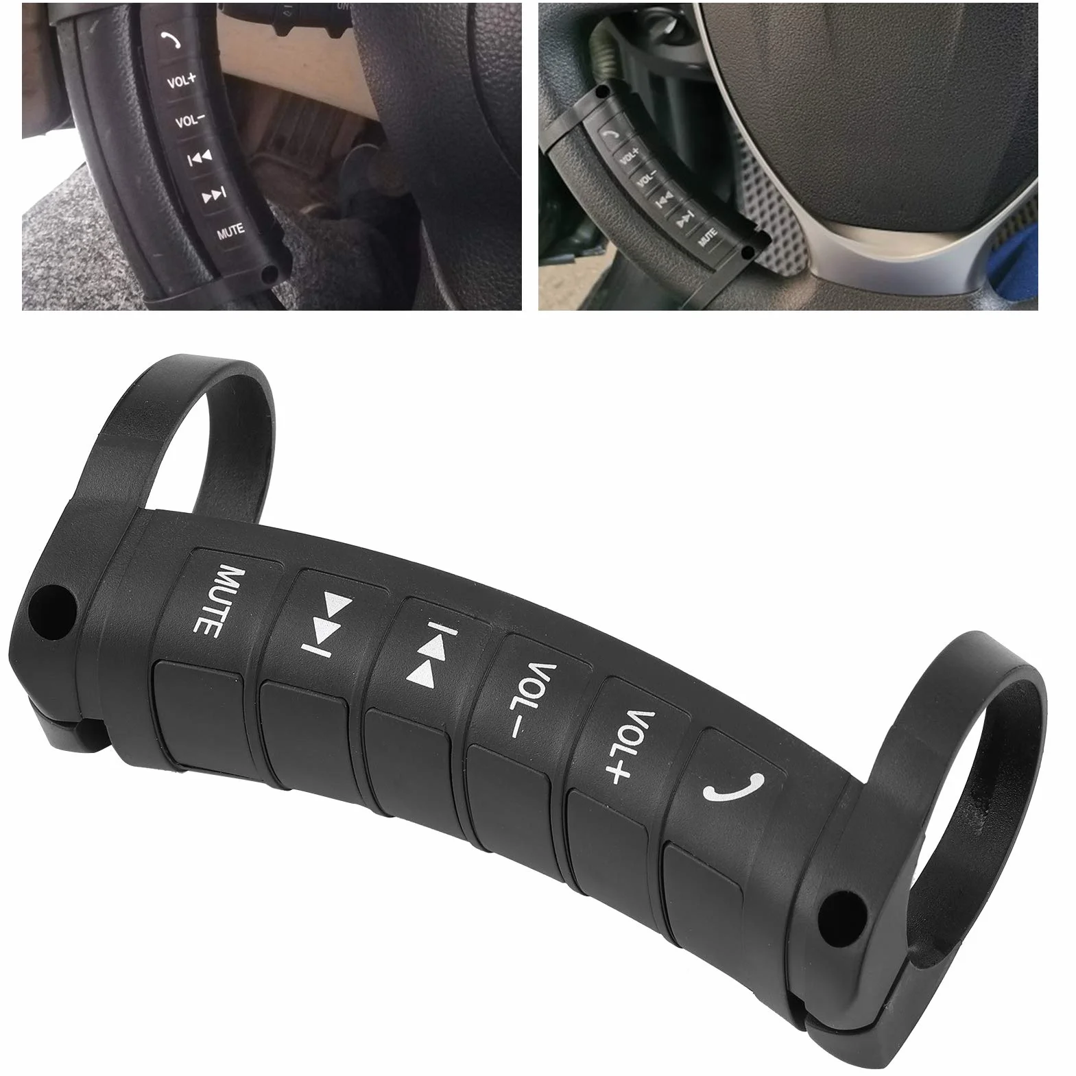 Pulsante al volante Telecomando multifunzione Navigazione 2 Din DVD Controller Universale