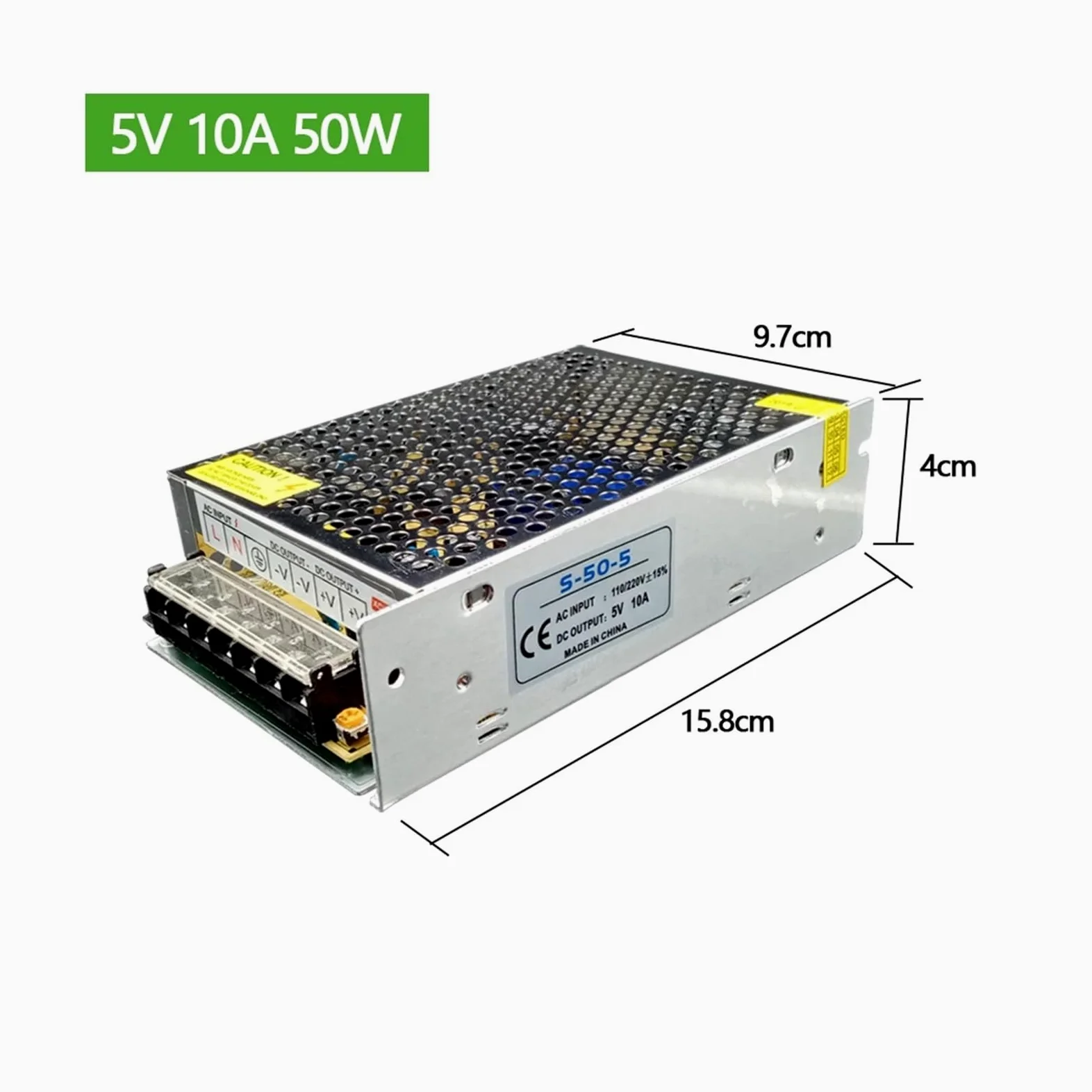 1PCS Trasformatore di Illuminazione DC 24V 36V Adattatore di Alimentazione 5 12 24 36 V 1A 2A 3A 5A 6A 8A 10A 15A 20A Driver LED HA CONDOTTO LA Luce di Striscia Laboratorio(10A,DC36V)