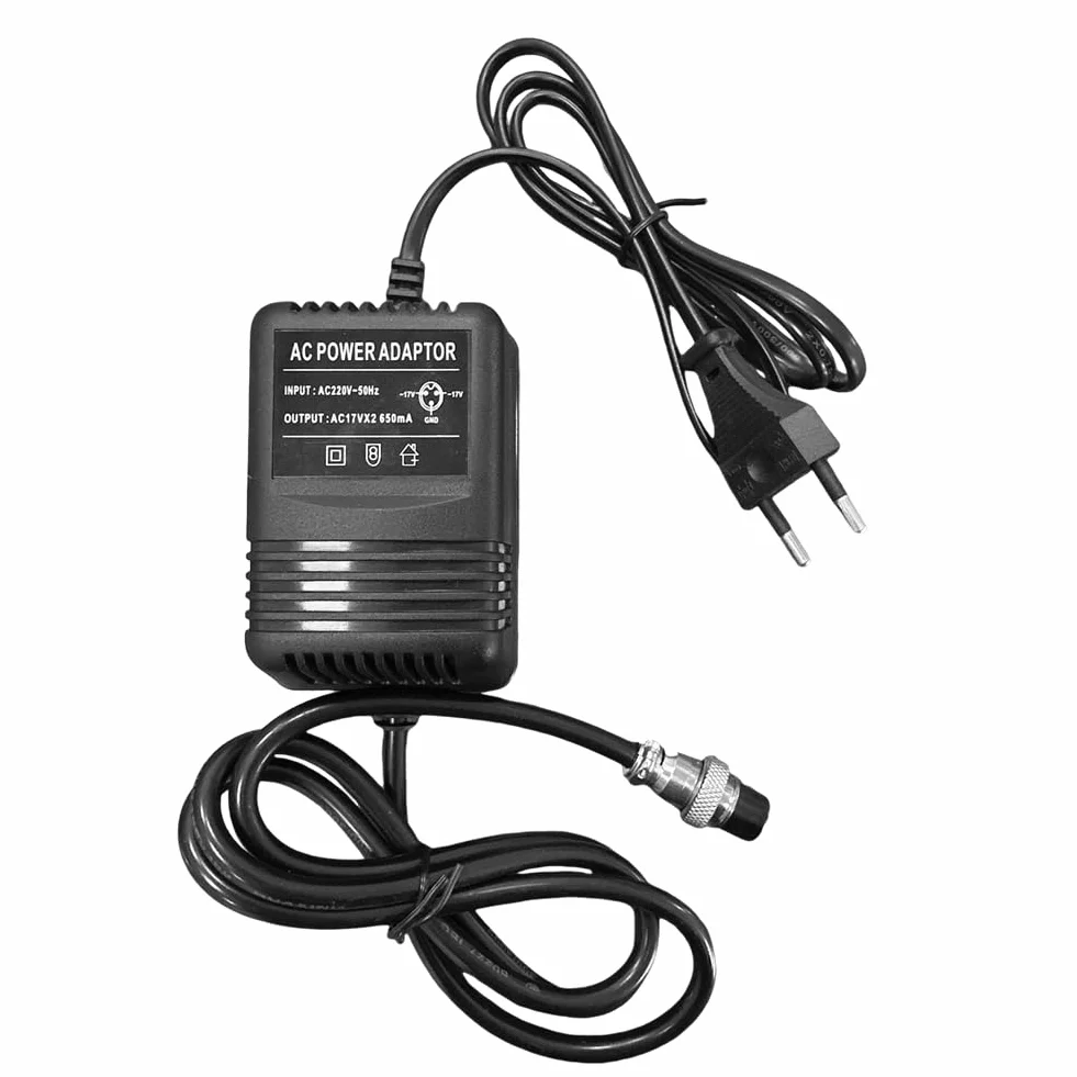 Adattatore di Alimentazione F4 15V Console di Missaggio Mixer Alimentatore Adattatore CA Connettore A 3 Pin Durevole Facile da Installare Facile da Usare SPINA UE