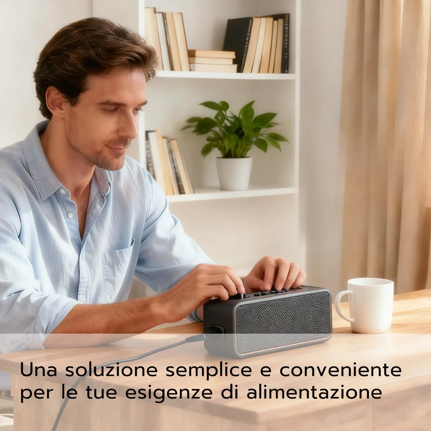 Cavo di Alimentazione da USB a DC 5V,Cavo di Ricarica USB con 5 connettori DC, Ingresso a Uscita DC 5,5 x 2,5 mm, per router, CCTV