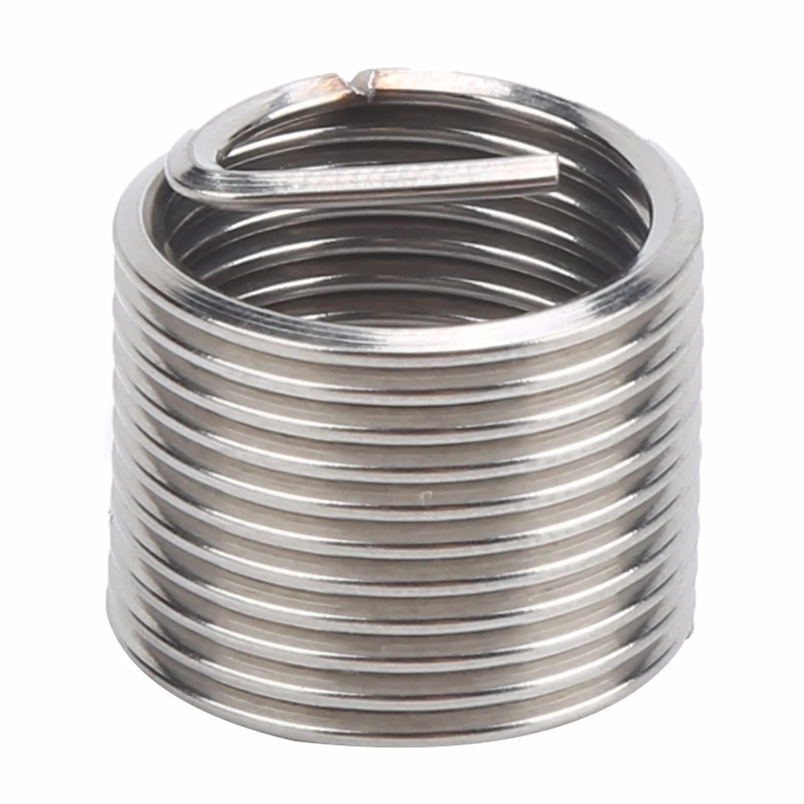 Fdit Kit di Strumento di Riparazione Filettatura, 20 pezzi M14x1.5x1.5D Inserti Filettati, Presa Vite Acciaio Inossidabile per Lavorazione Metalli