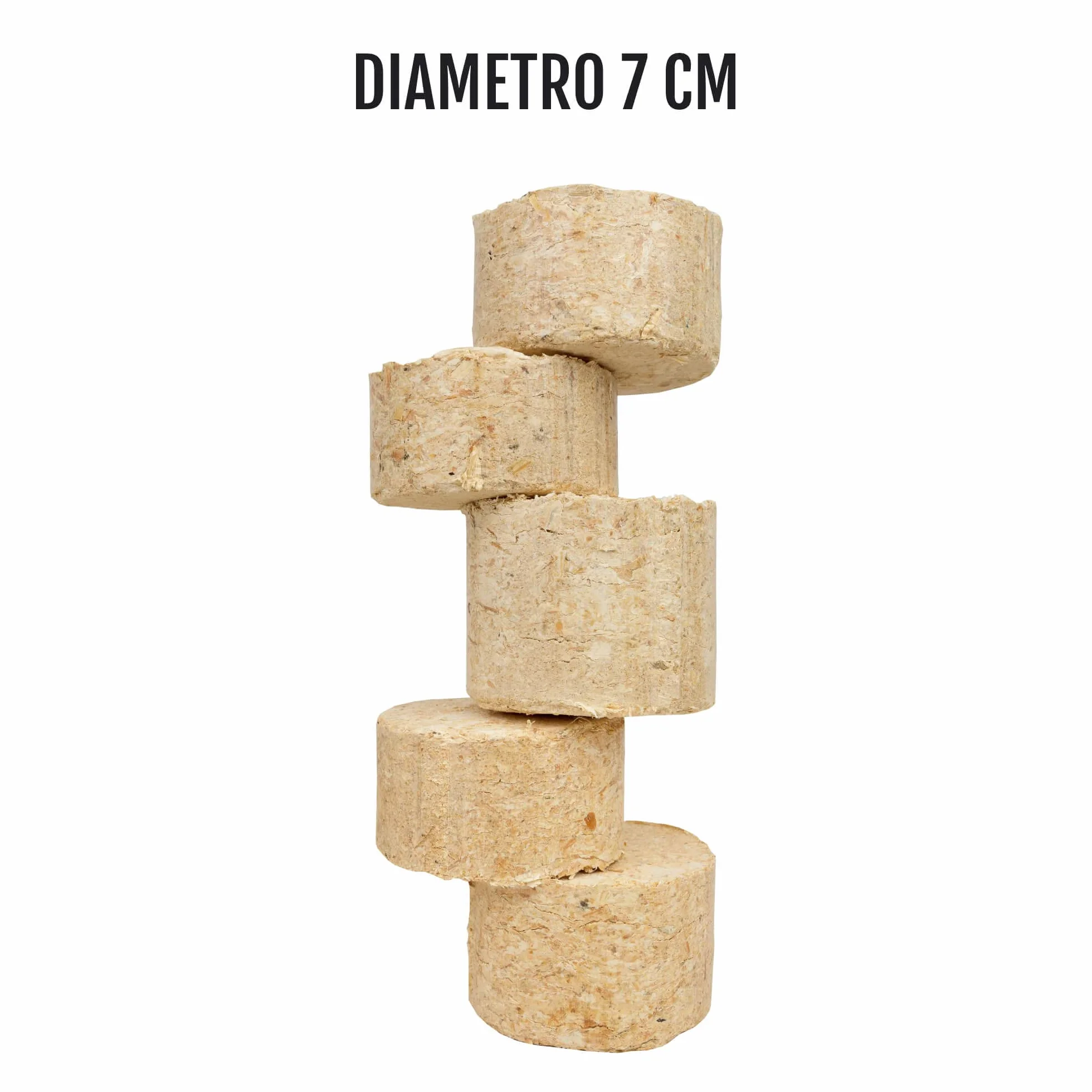 Bricchetti di legno naturale 10 KG