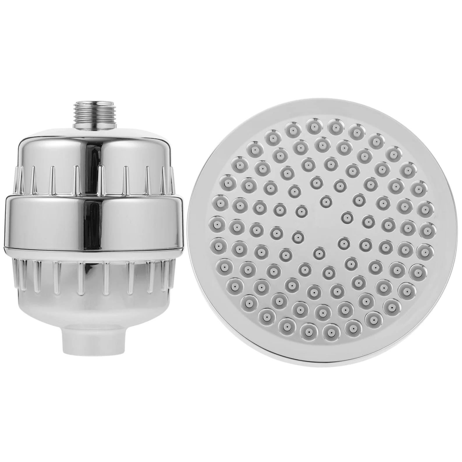 Filtro doccia ad alta pressione – Addolcitore d'acqua per acqua dura, spruzzo, girevole, facile installazione, filtraggio avanzato per la massima esperienza in bagno