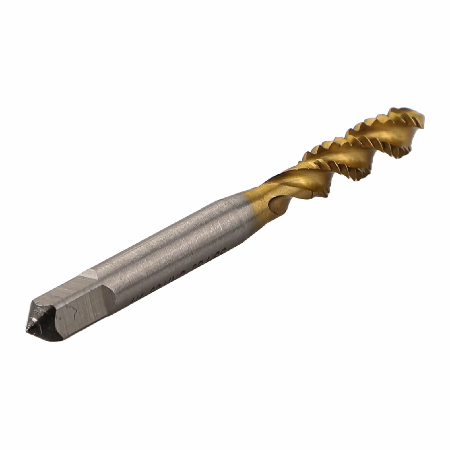 Maschio a spirale scanalato HSS 1/4 20 UNC per maschiatura acciaio alluminio plastica dura