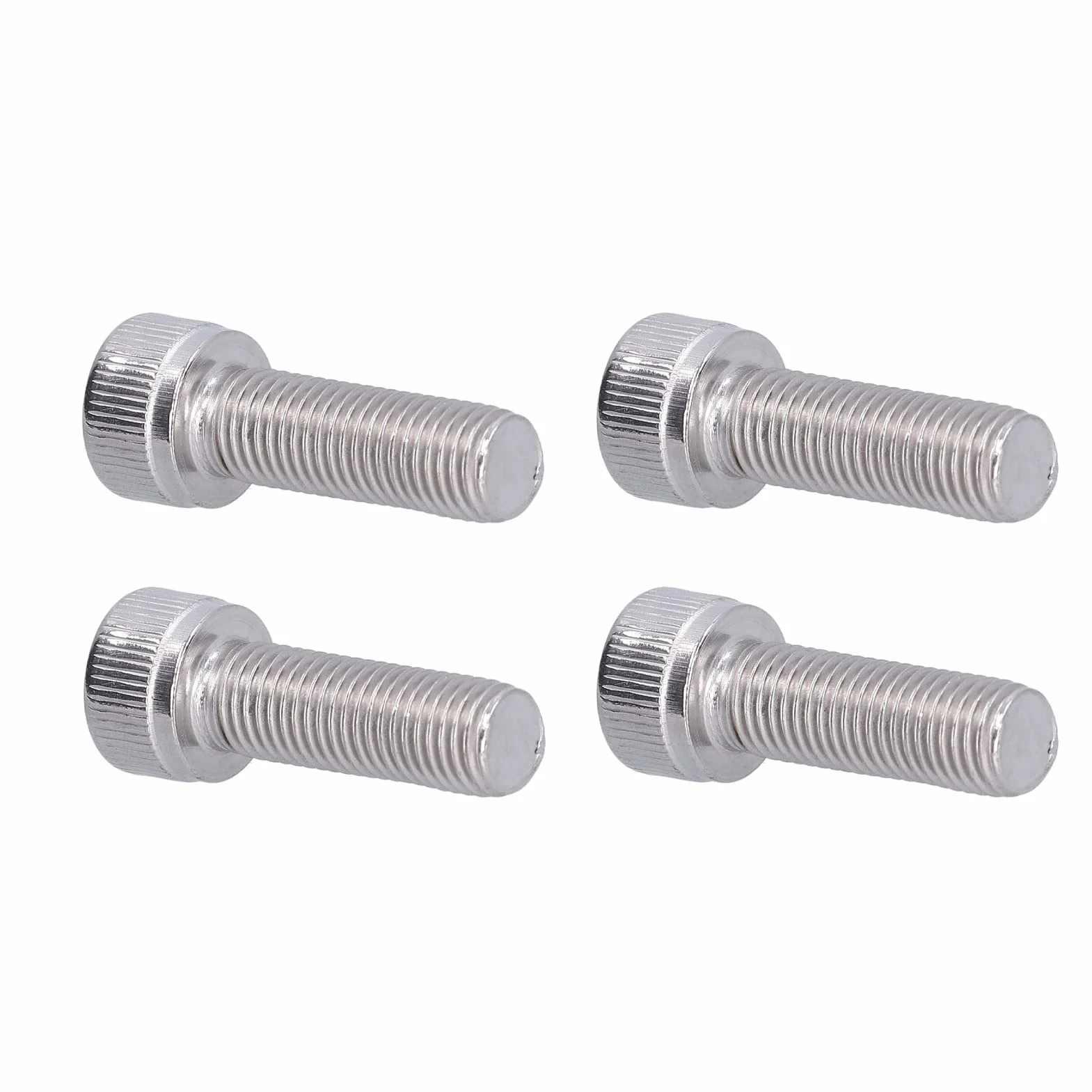 Bullone Esagonale M10x1.25 Acciaio Inossidabile A2 Vite a Passo Fine 4 Pezzi