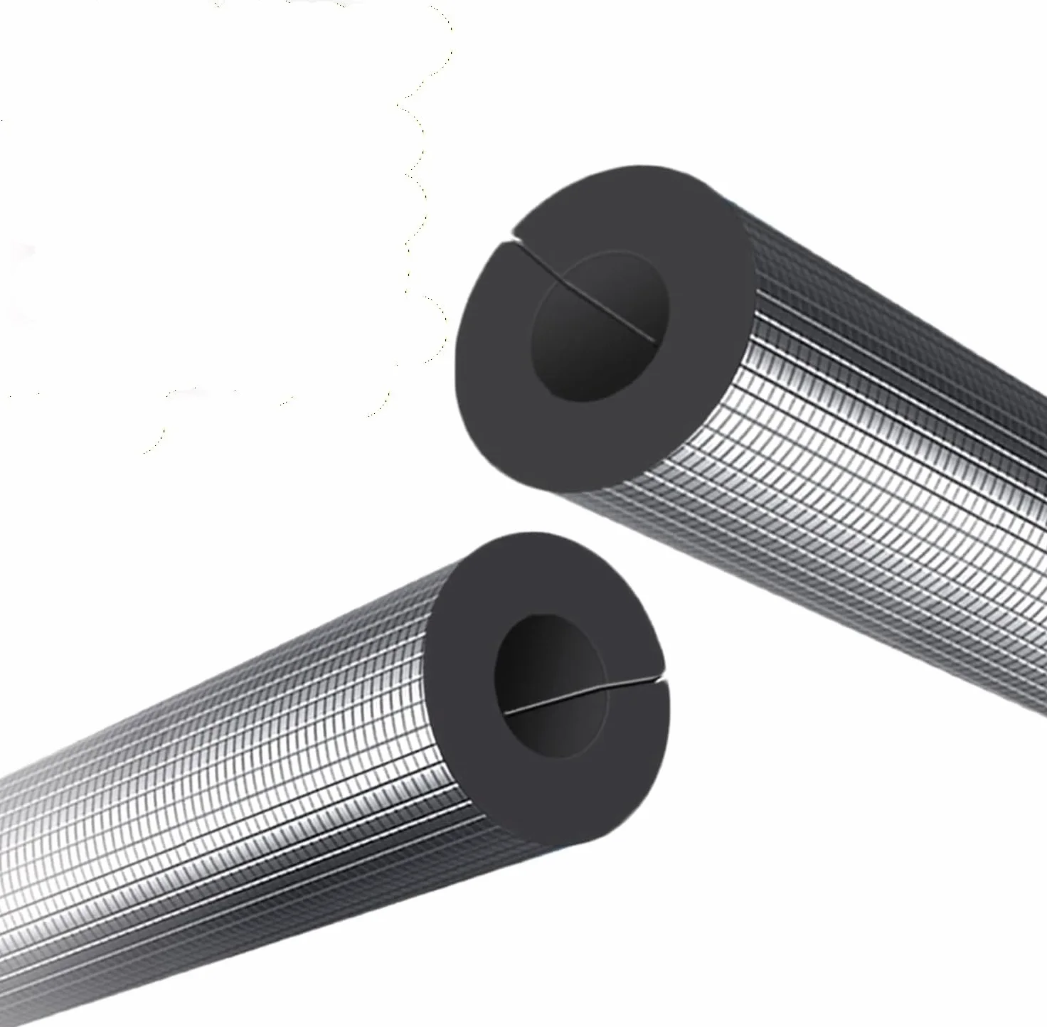 Tubo isolante autoadesivo in schiuma per tubi, diametro da 2,2 cm a 10,2 - 1,3 cm, 1 rotolo (lunghezza 95 cm)