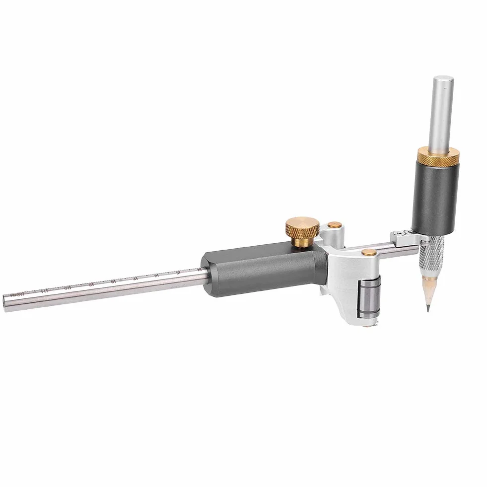 Strumento Tracciatore Ad Arco Lineare, Tracciatore Ad Arco Lineare, Strumento per Tracciare il Legno Calibro per la Marcatura delle Ruote Set di Strumenti per la Lavorazione del
