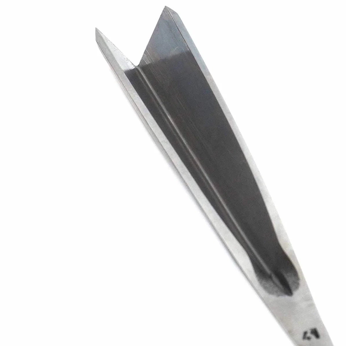 Stubai 554110 Sgorbia con Manico, Affilata, Modello 41, Lunga, 10 mm