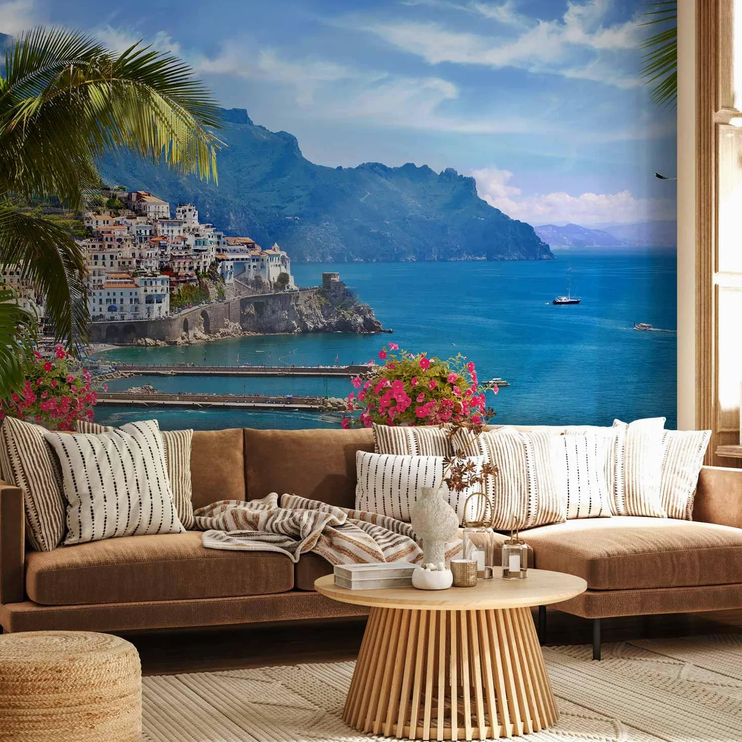 murando - Carta da Parati Moderna per Cameretta, Mare, 200x140 cm | Fotomurali in TNT, Decorazione da Muro XXL, Carte da Parati Moderne, Italia, Produzione Europea