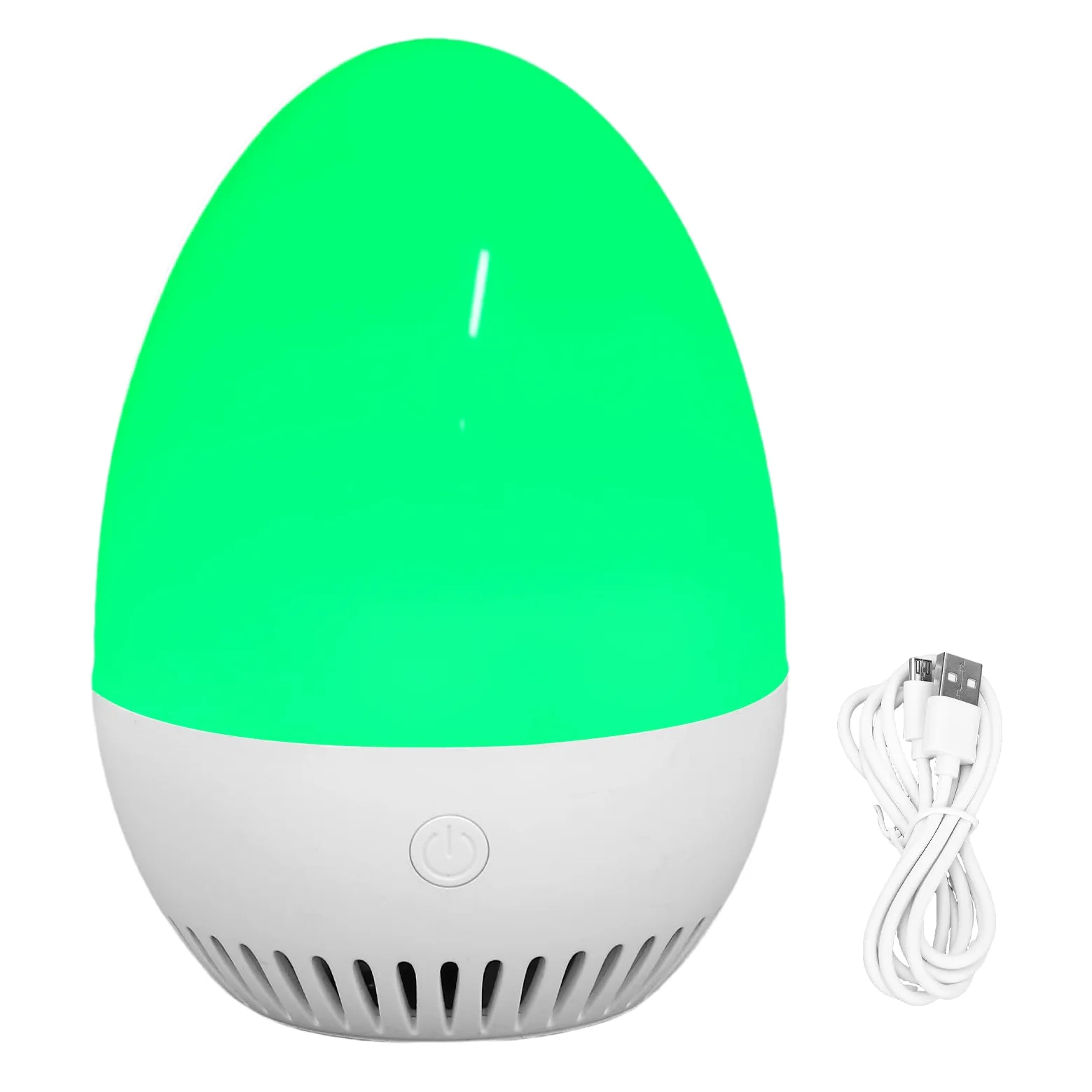 Misuratore di qualità 'aria CO2 a forma di uovo caldo intelligente con Wi-Fi, misuratore di qualità 'aria domestica, rilevatore di monossido di carbonio per interni