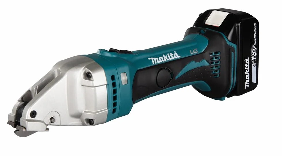 Makita DJS161RTJ Forbici per lamiere a batteria 18 V 5,0 Ah 1,6 mm 2 batterie e caricatore MAKPAC