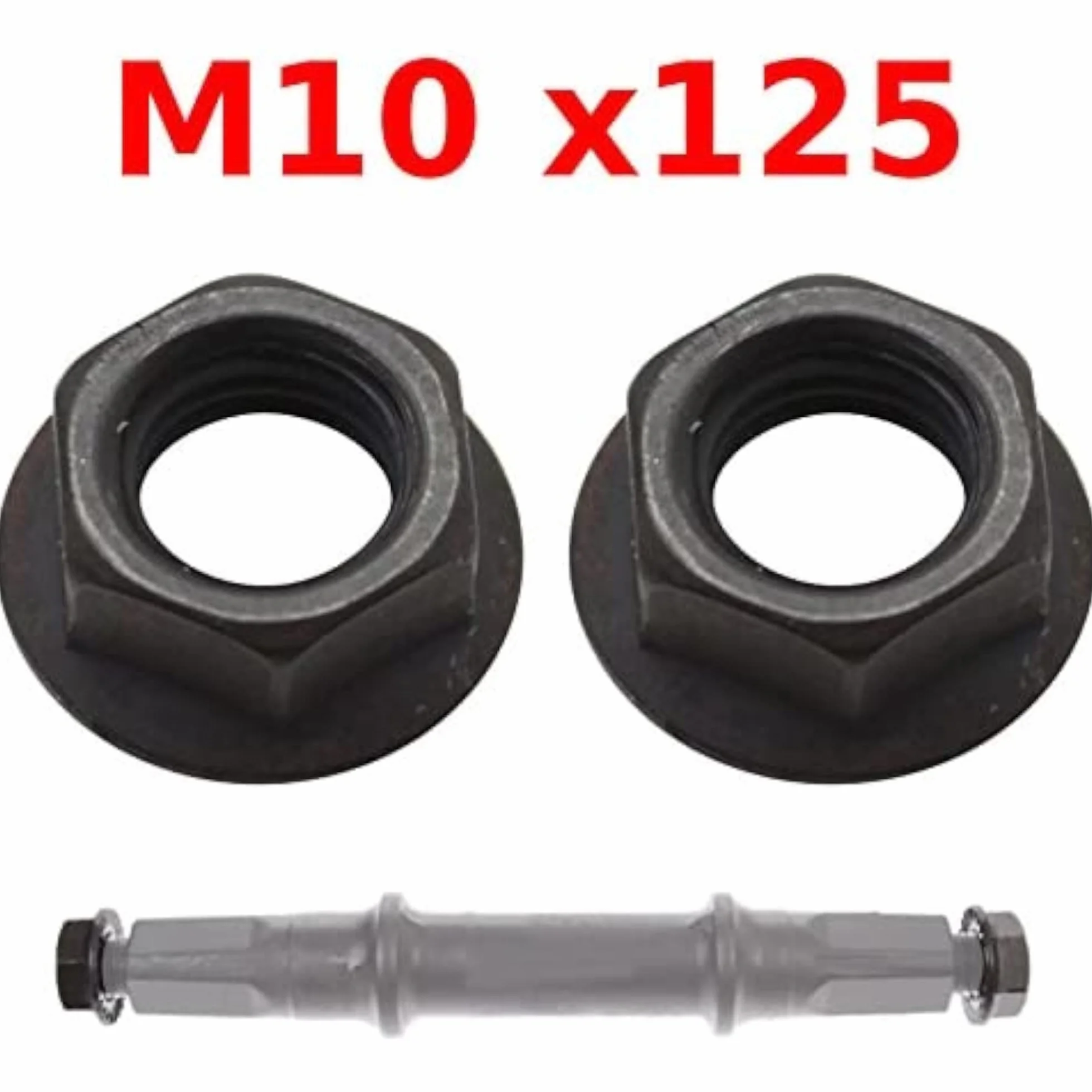 Cyclingcolors Dado pedivella manovella Flangia M10x125 Perno Movimento Quadro bullone Bici