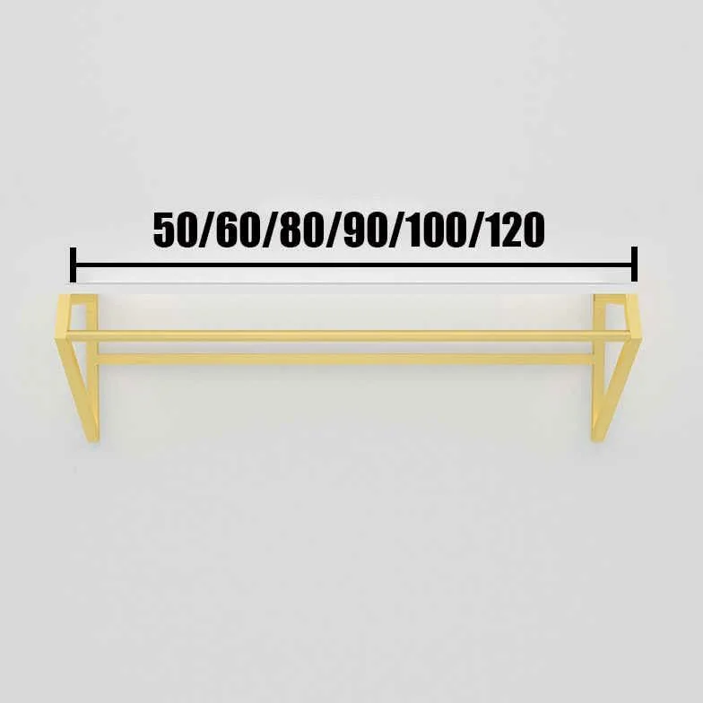 Scaffali galleggianti resistenti – Appendiabiti da parete per negozi di abbigliamento, organizer per camera da letto, appendiabiti per soluzione di stoccaggio vestiti