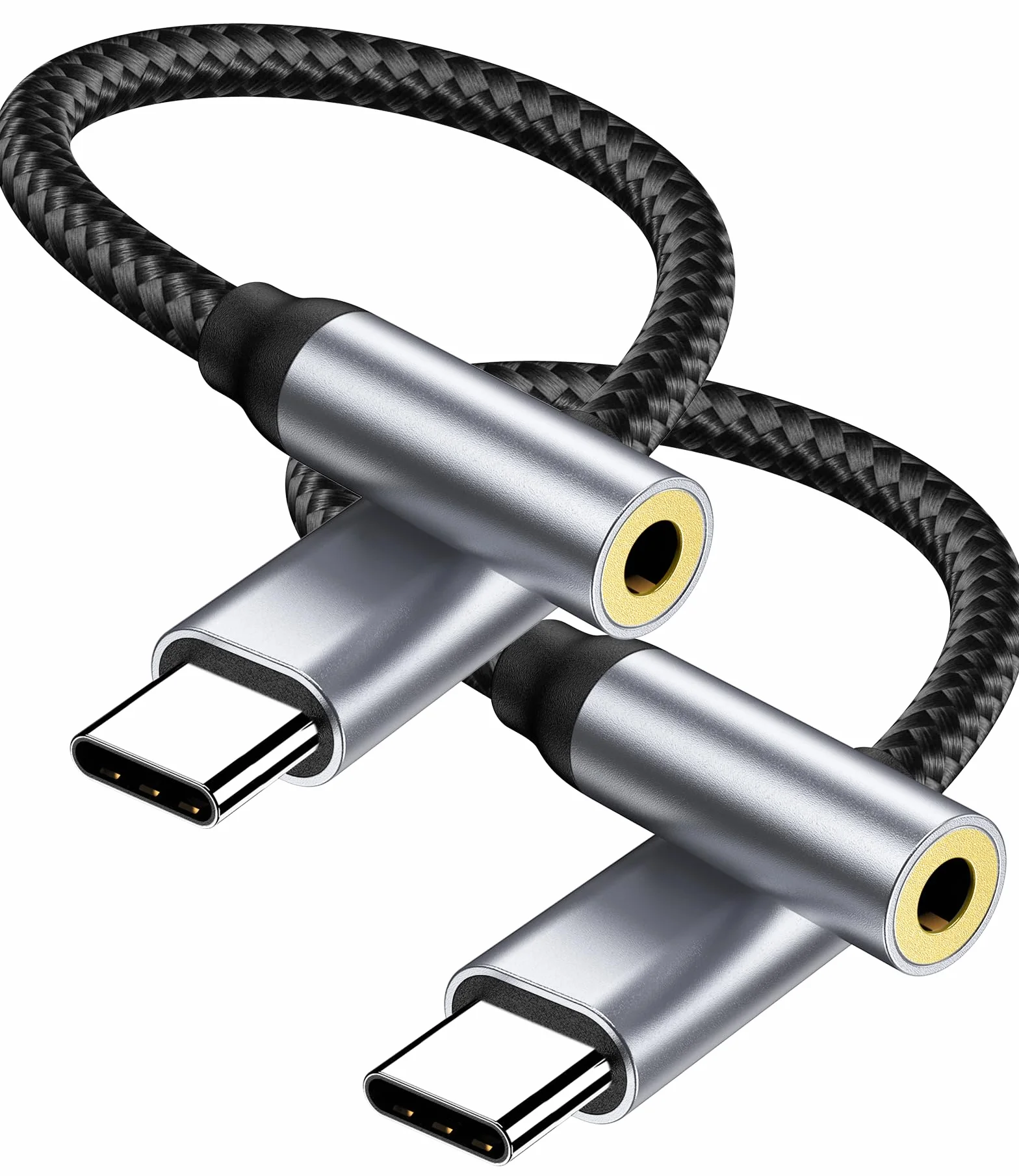YLLZI Adattatore USB C a Jack 3.5 mm, Adattatore USB C per iPhone 17 16 15 Pro Max, tipo C a audio Aux per Samsung Galaxy S24 S23 Ultra Note 20, per Huawei P50 P40/Mate 30 20, Pixel 4/3, per Xiaomi