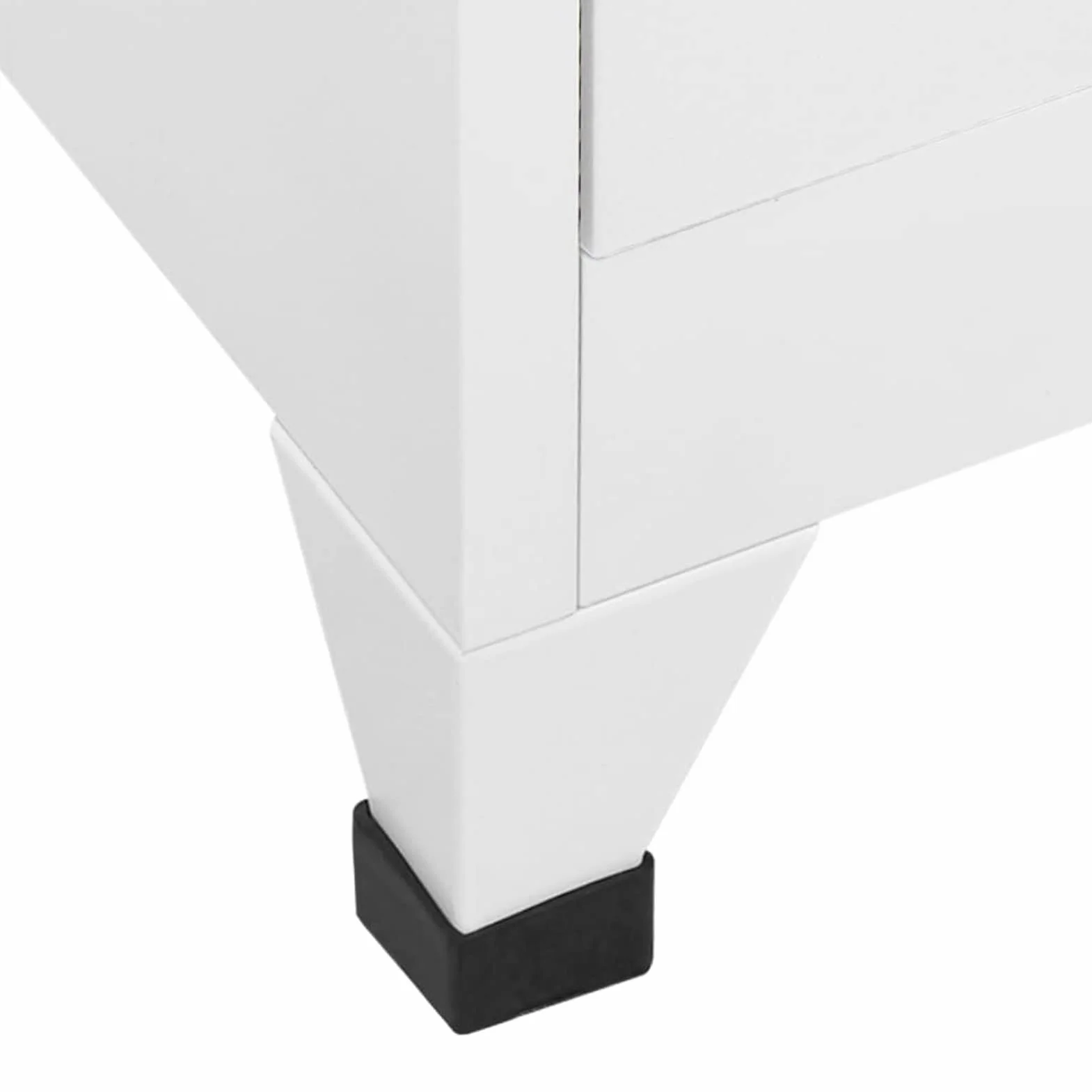 Armadietto spogliatoio Armadio Metallico con 9 Scomparti Armadietti Multiuso e portascope Fessure di Ventilazione in Acciaio-Grigio-con 9 armadietti