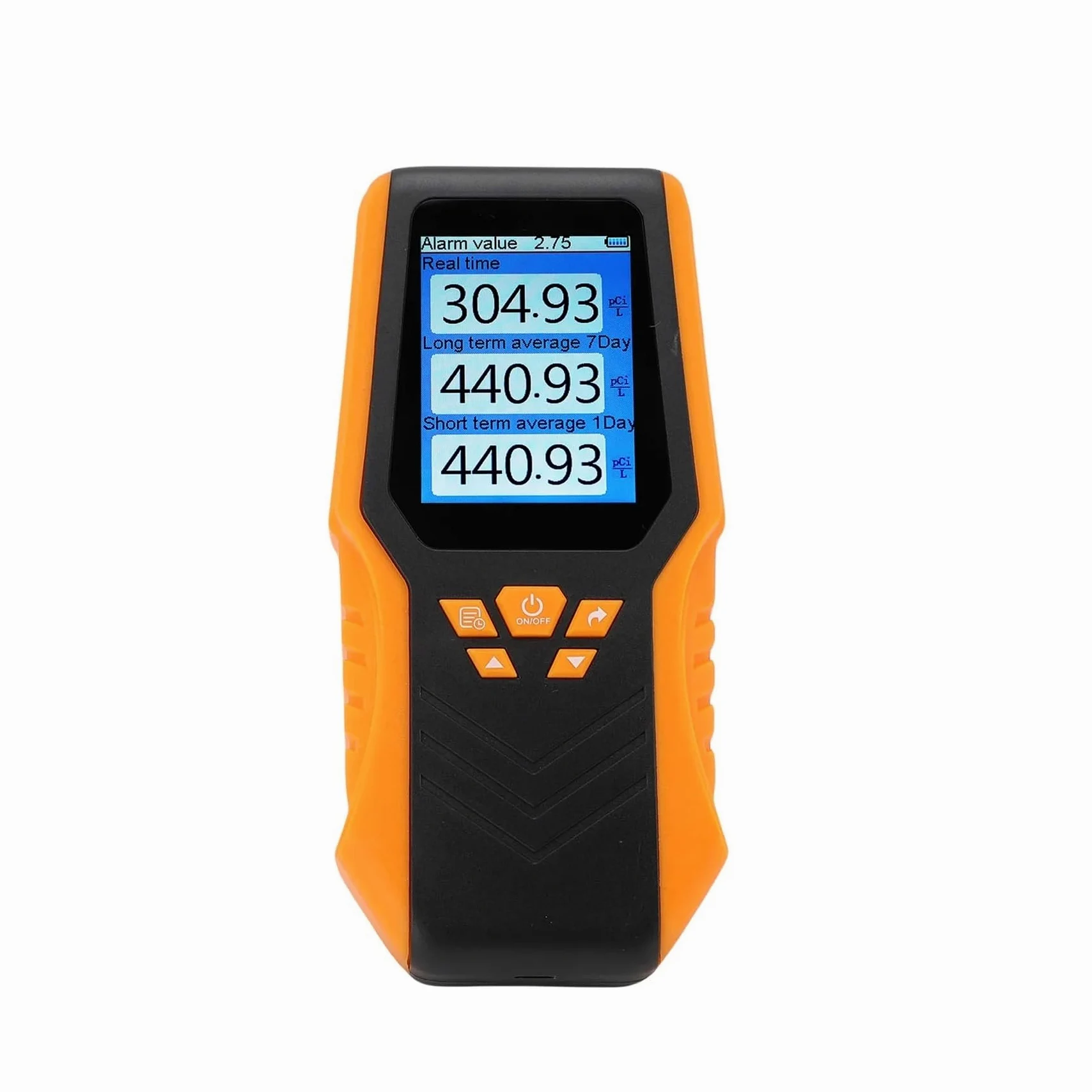 Monitor della qualità dell'aria, Rilevatore di radon con display LCD, rilevatore di radon for test 'aria for casa e scuola