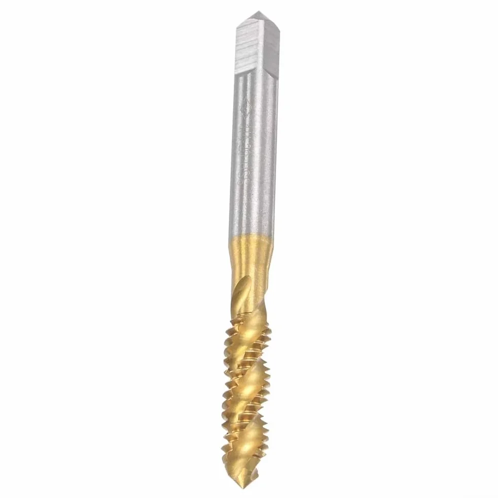 Maschio a spirale scanalato HSS 1/4 20 UNC per maschiatura acciaio alluminio plastica dura