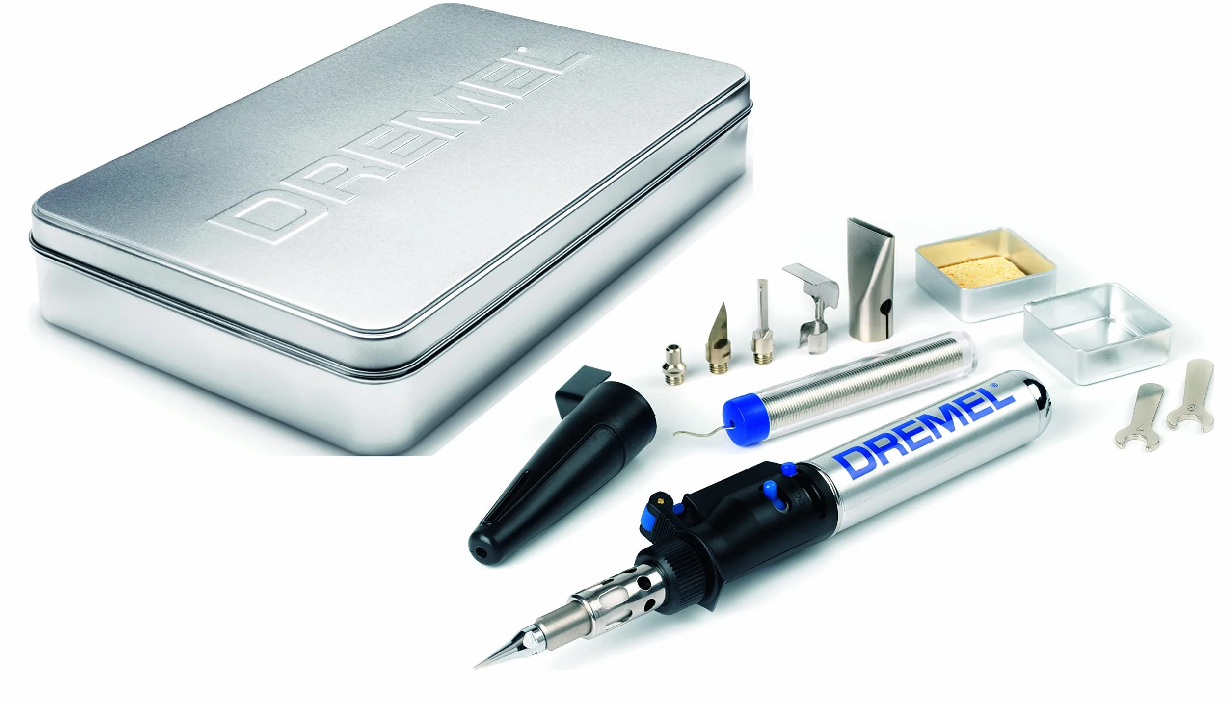 Dremel VersaTip 2000-6 Saldatore a gas 1200 °C 90 minuti accensione piezoelettrica 1 set