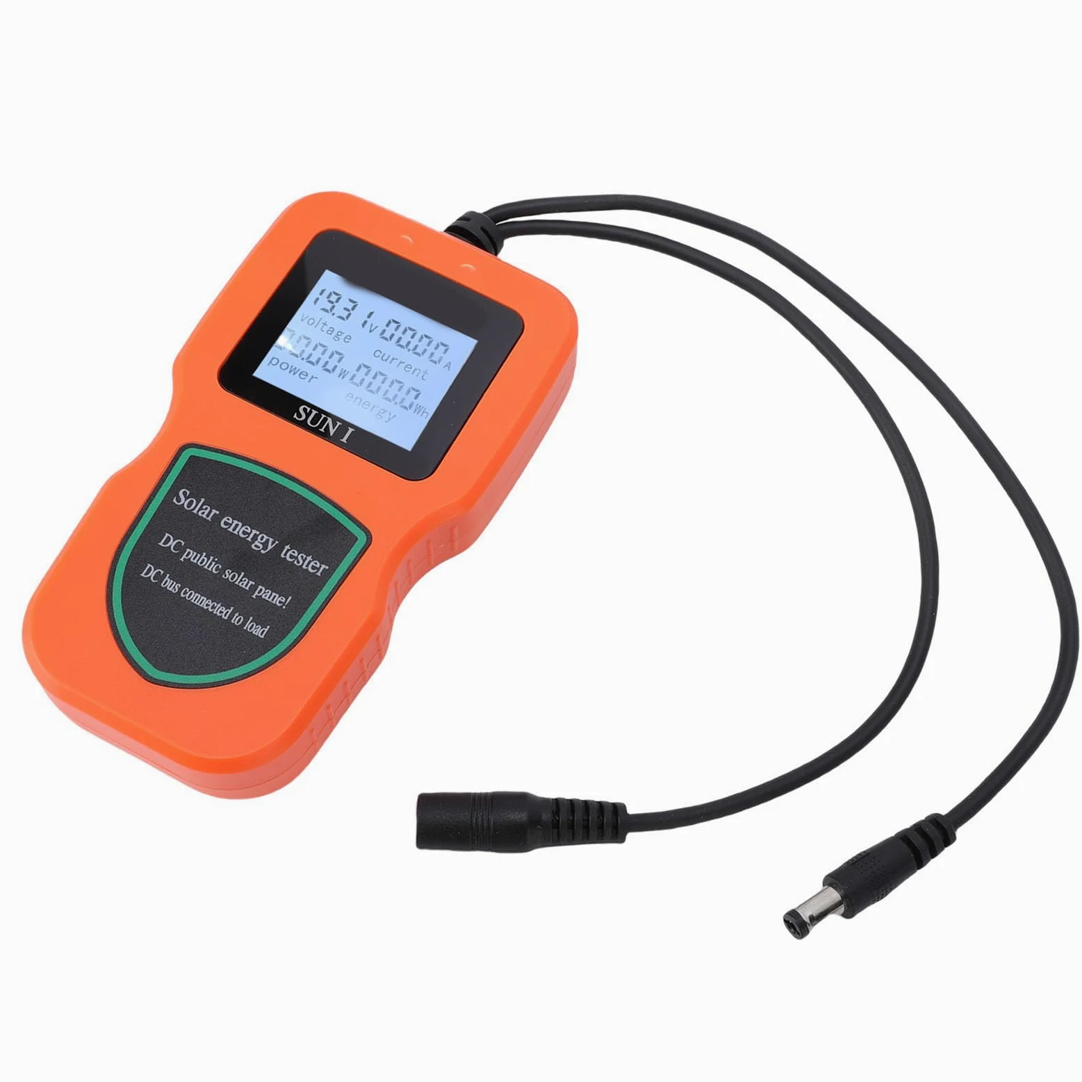 Multimetro Fotovoltaico MPPT Tester Accurato per Pannelli Solari per Uso Residenziale e Commerciale ABS Leggero 1 unità (ORANGE)