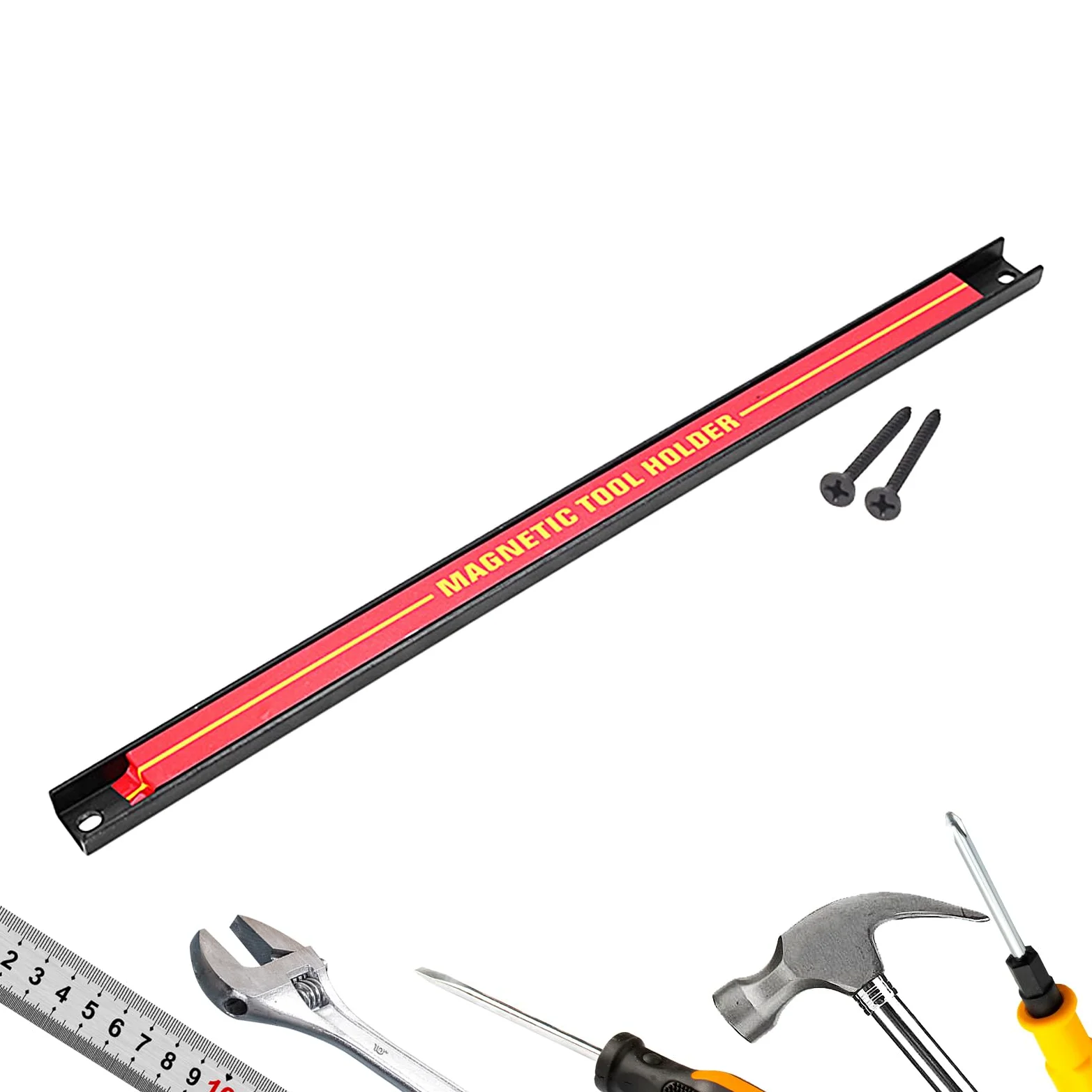 Nastro magnetico per utensili | Supporto di grande capacità per attrezzi, organizer salvaspazio per officina, officina di riparazione auto,