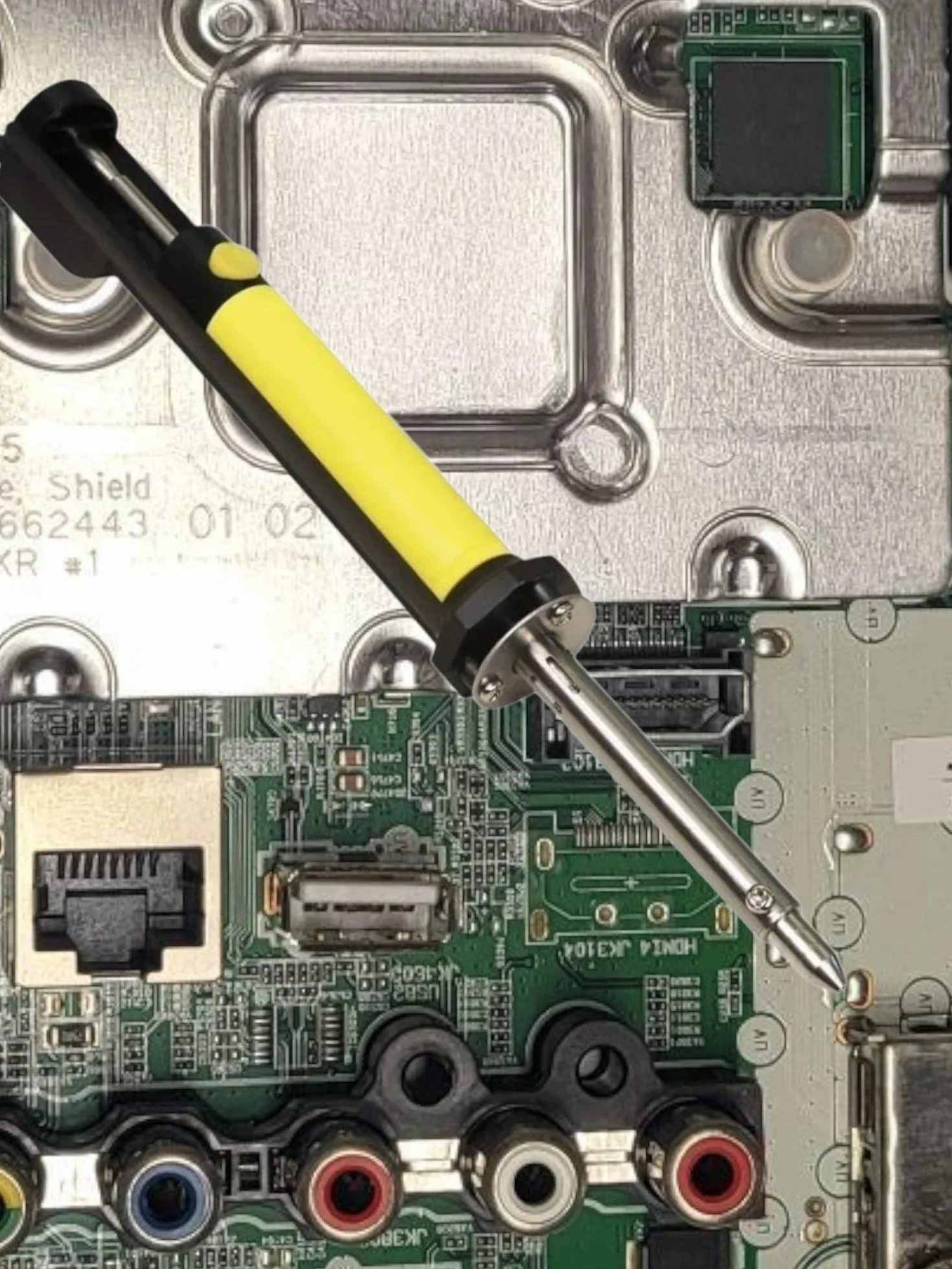 EM-211 Dissaldatore a Pompa Elettrico 40W Rimozione Saldature Componenti Elettronici