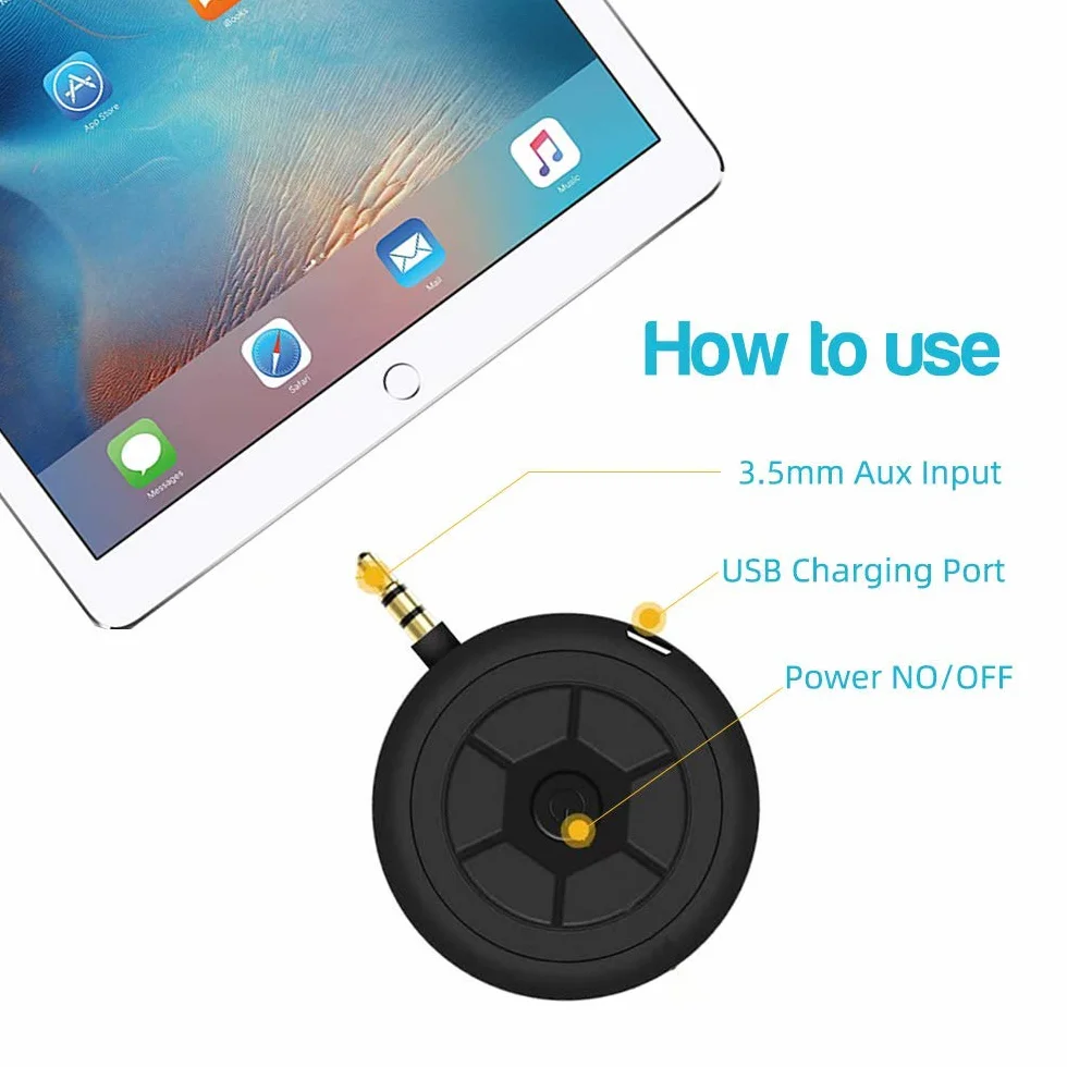 Mini Altoparlante Portatile, Mini Altoparlante con Jack da 3,5 mm, Casse Portatili Line-In per Smartphone/Tablet/Lettore MP3/Computer