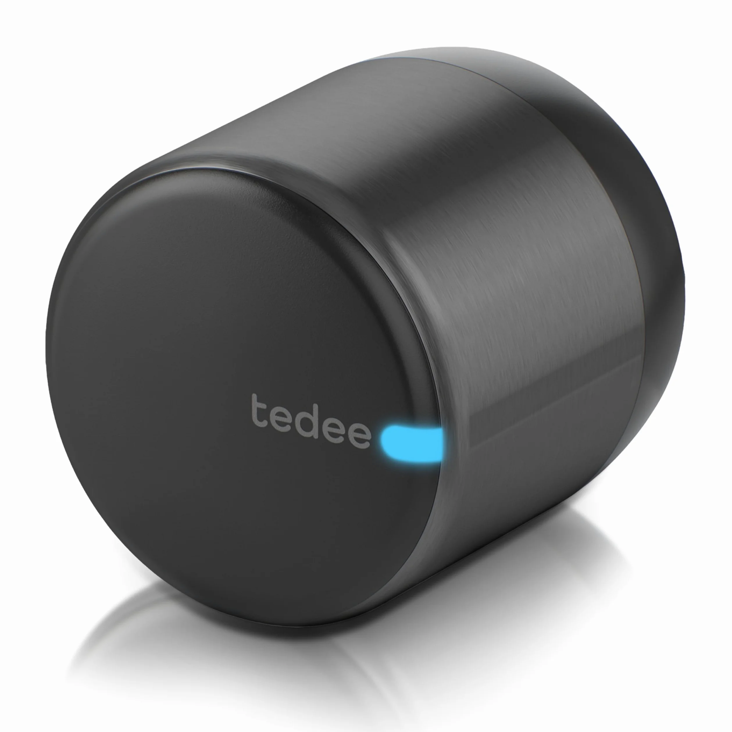 tedee GO2 Alu Serratura Smart WiFi con Impronta Digitale e Accesso Remoto | Sblocco Automatico | Serratura Elettronica Senza Cambio Cilindro | Compatibile con Matter, Alexa, Google Home, Apple HomeKit