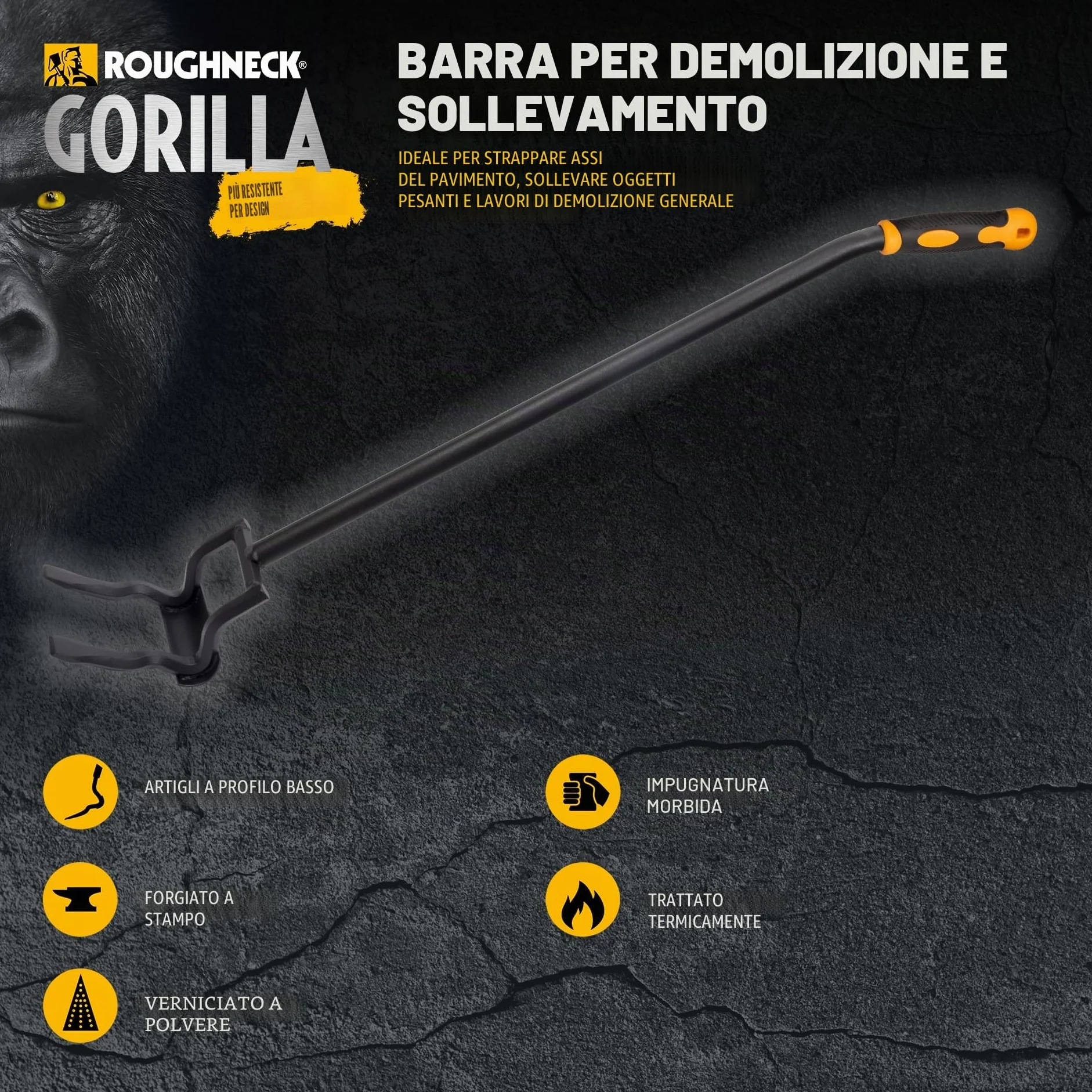 Roughneck 64640 Asta con forca per sollevamento e demolizione