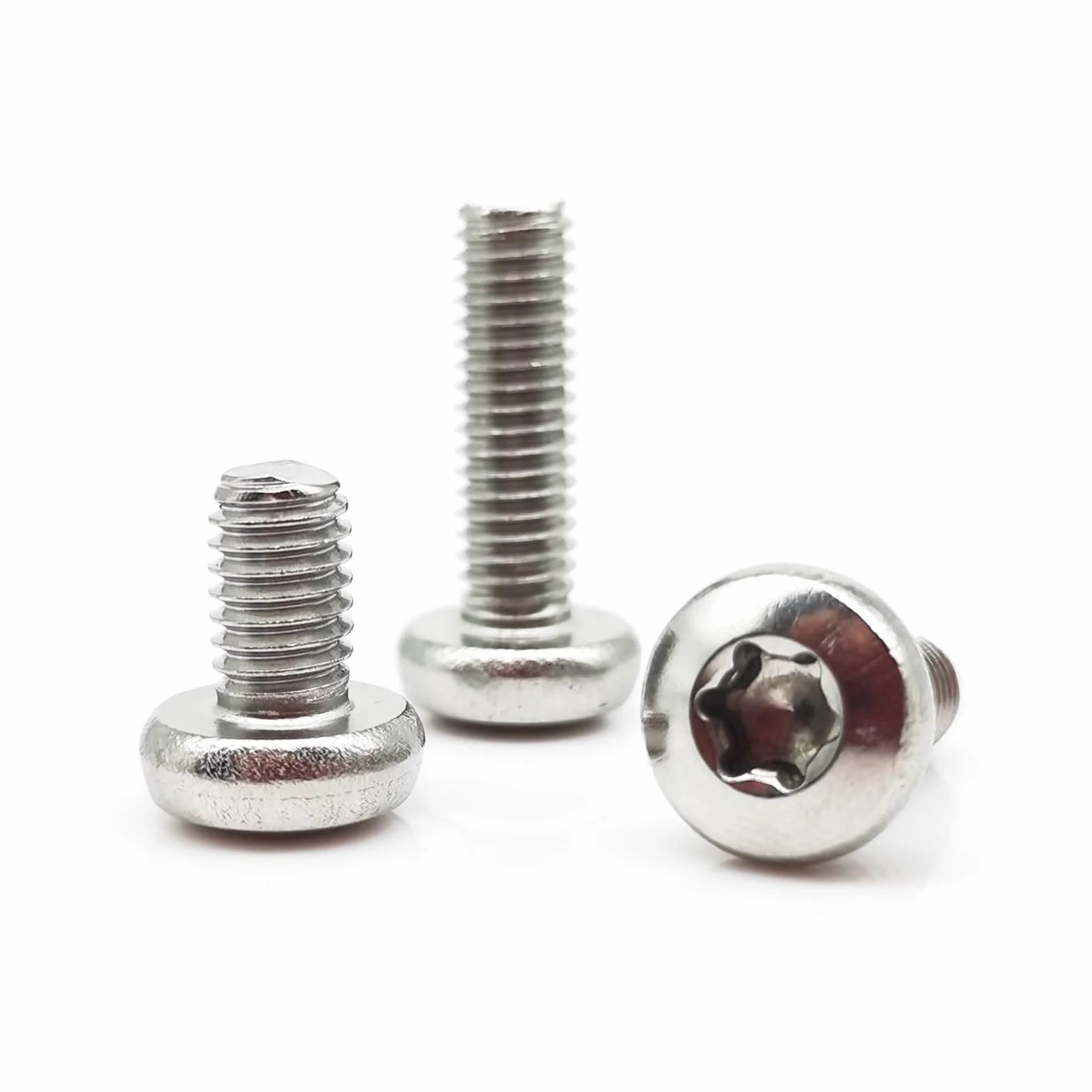 Bullone In Acciaio Inox A2-70 Torx Pan Vite A Testa Tonda M3 M3.5 M4 GB2672 304 L 3-60mm 10pcs