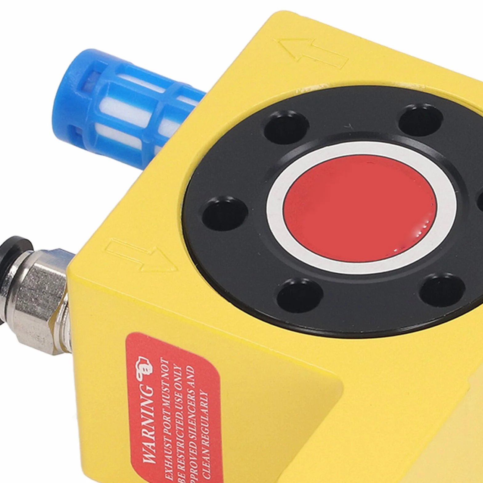 Vibratore a Turbina Ad Aria Compressa G1/4 Pollici con Silenziatore, Oscillatore Pneumatico Industriale