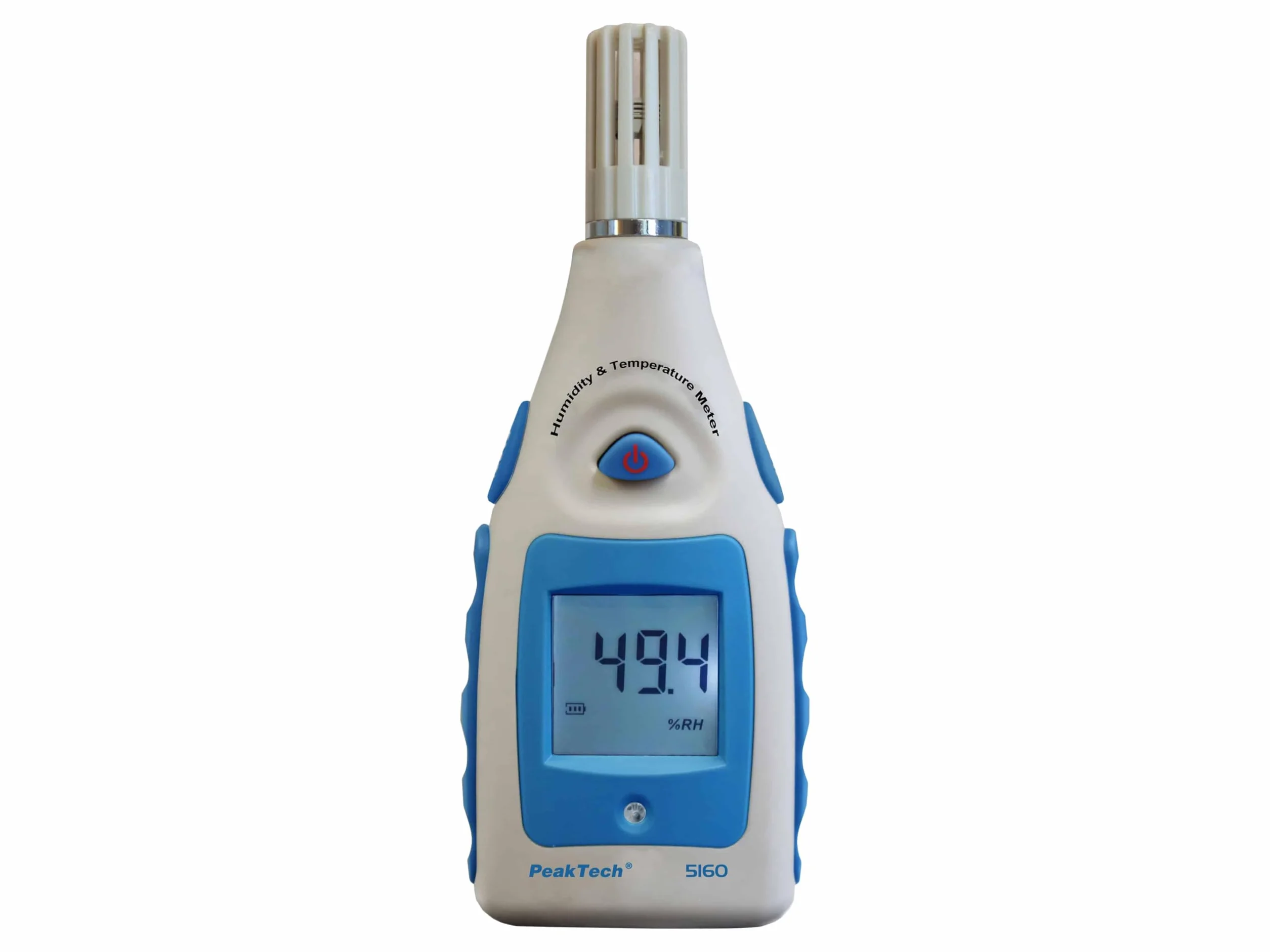 Peak Tech aria Misuratore di umidità con visualizzazione della temperatura dell' aria/Misuratore di Temperatura/Termo-igrometro/Costruzione Umidità E TERMOMETRO, 1 pezzo, P 5160