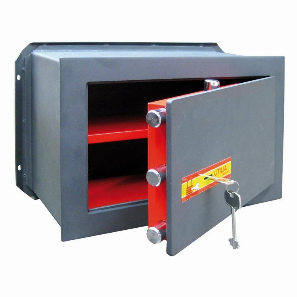 Cassaforte per chiavi antifurto in lega di acciaio 420x280x200 mm