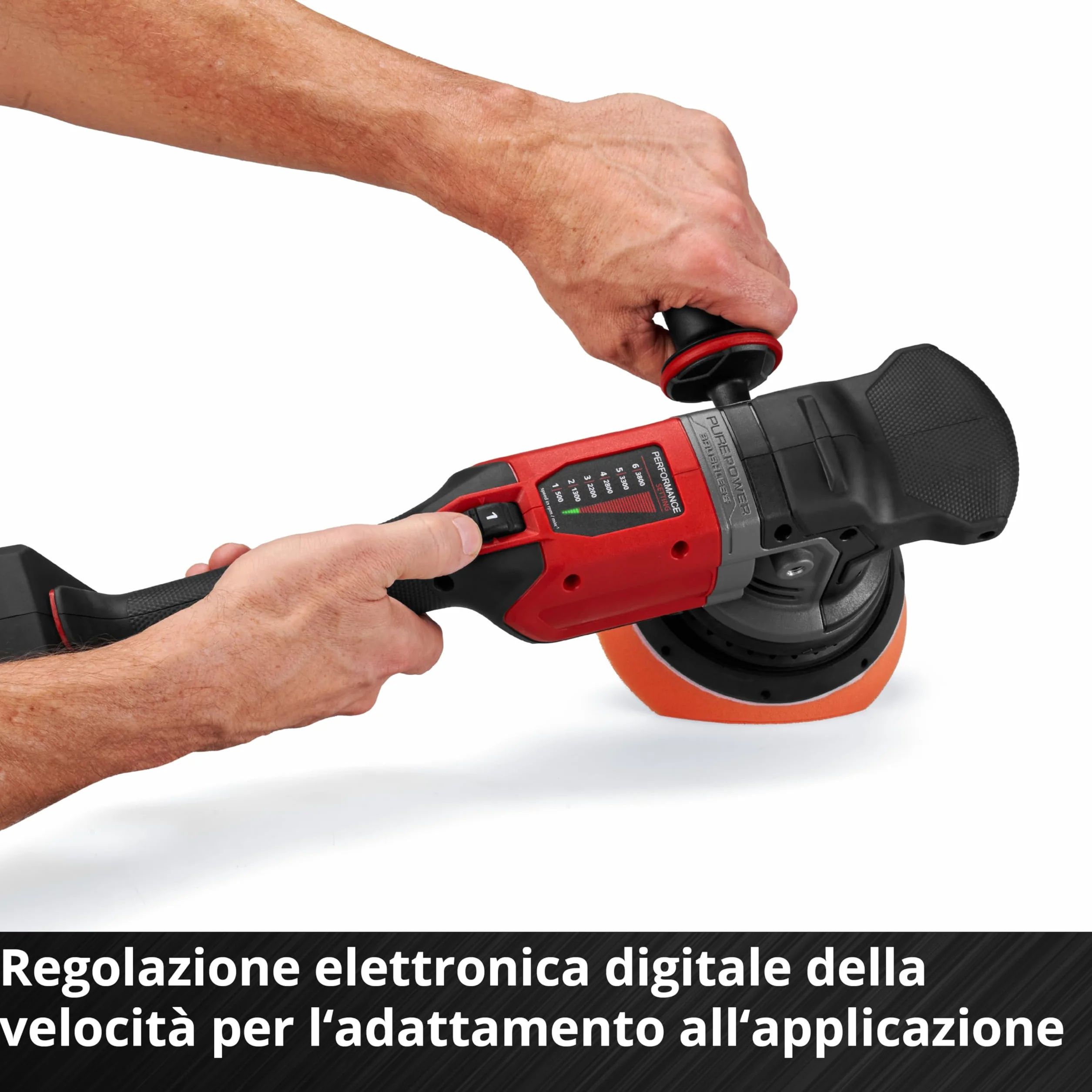 Einhell Professional Lucidatrice eccentrica CP-EP 18/125 Li T BL-Solo Power X-Change 18V 125mm